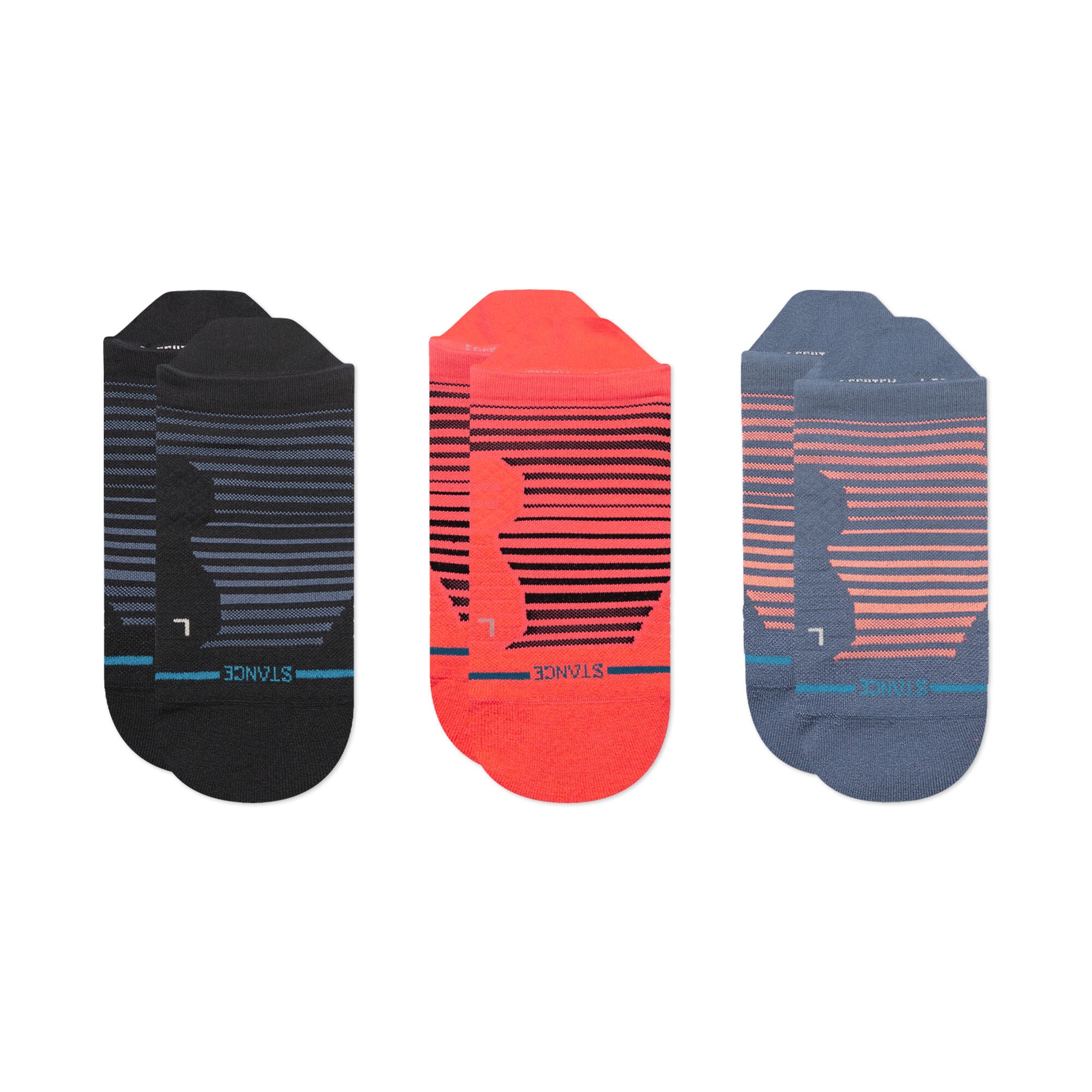 Light Performance Tab Socks 3 Pack