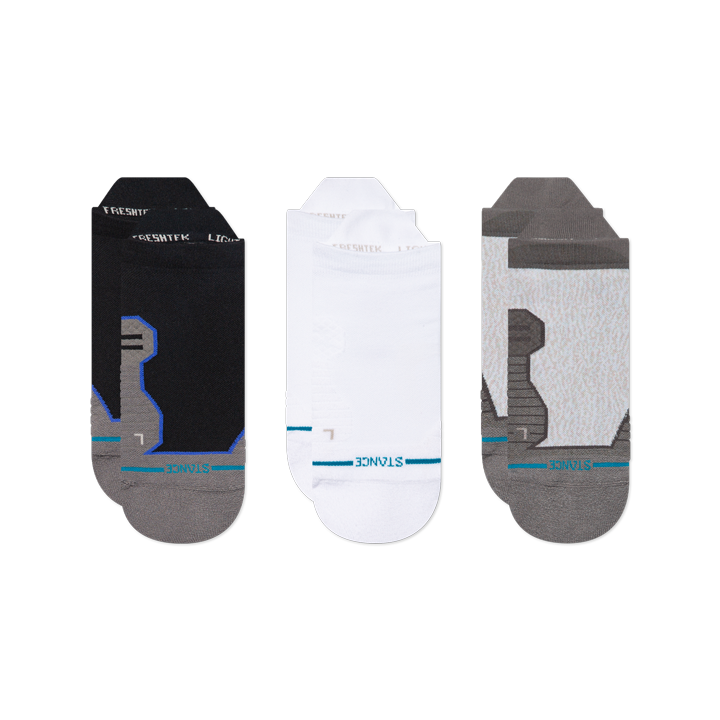 Light Performance Tab Socks 3 Pack