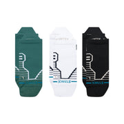 Golf Mid Tab 3 Pack Socks