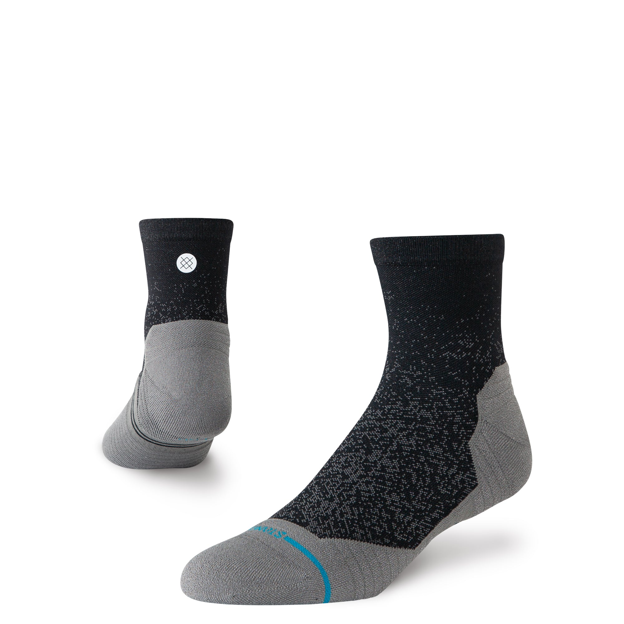 Powder Split Light Quarter Socks