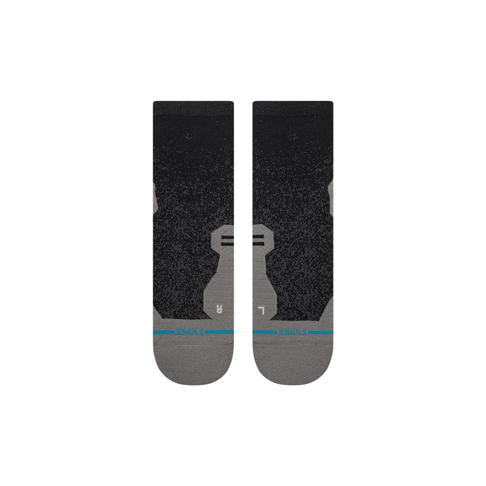 Powder Split Light Quarter Socks
