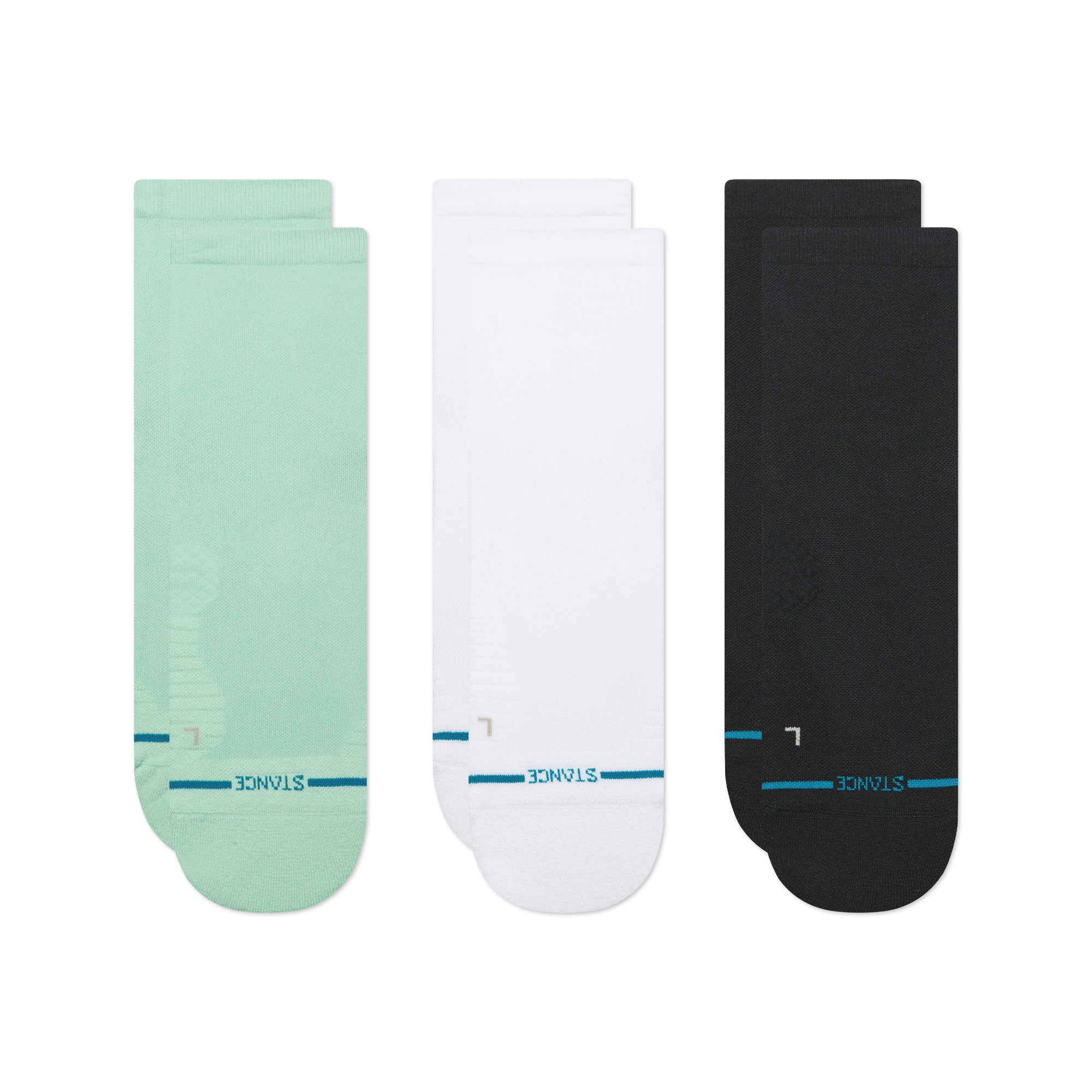 Run Light Quarter 3 Pack Socks