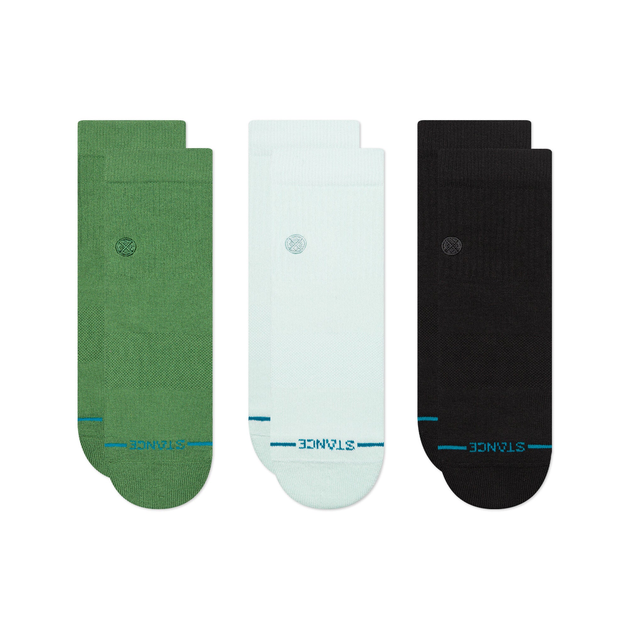 Icon Quarter Socks 3 Pack