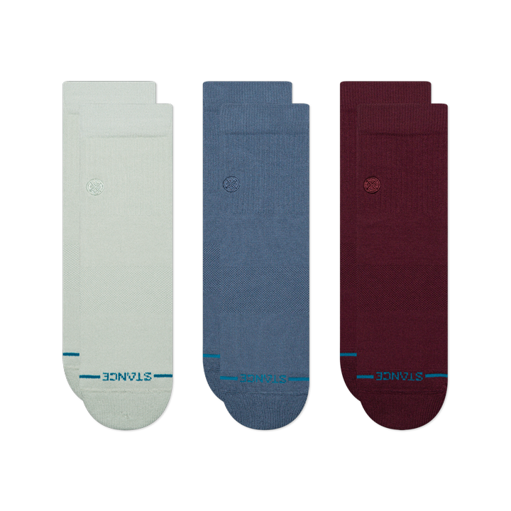 Icon Quarter Socks 3 Pack
