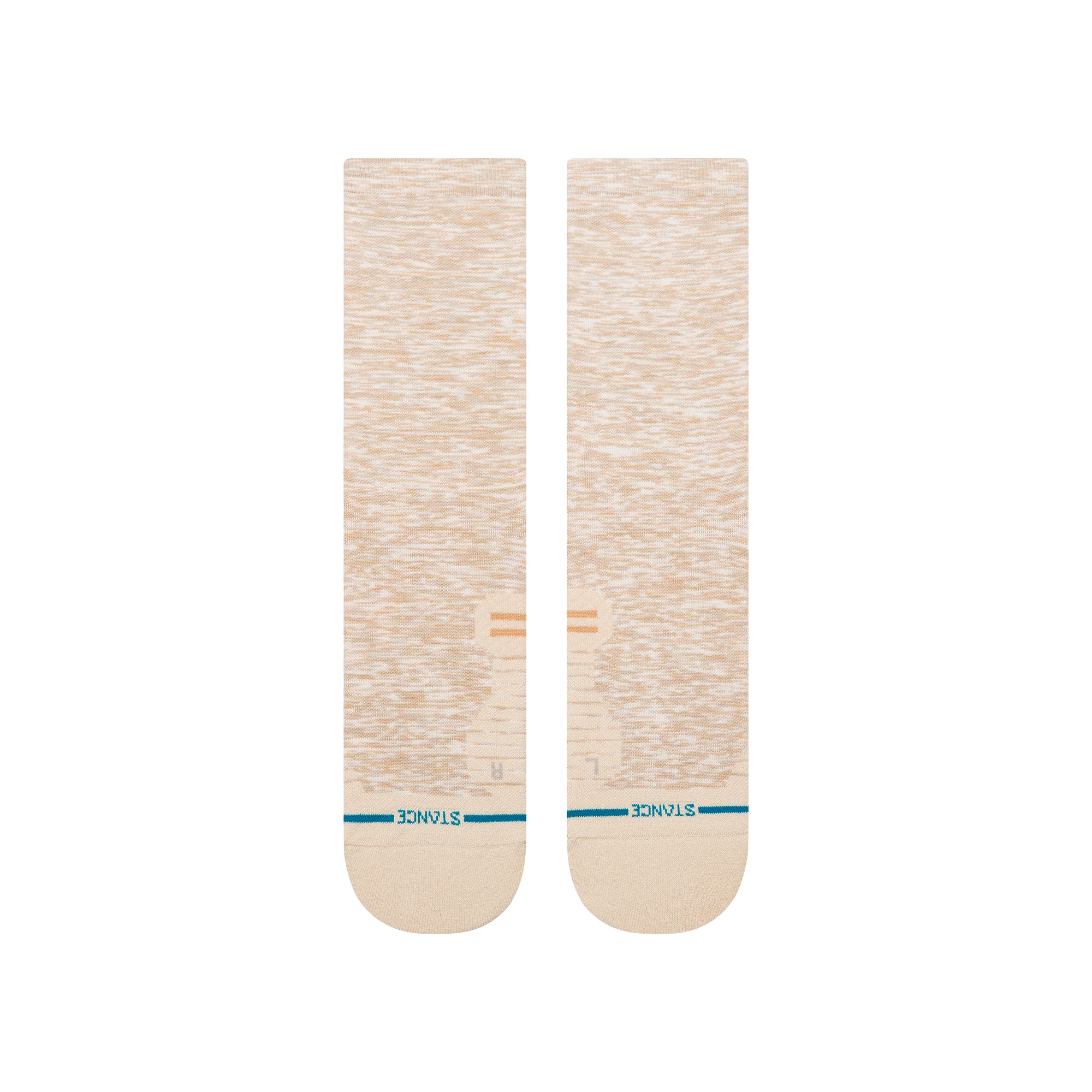 Marled Light Crew Socks