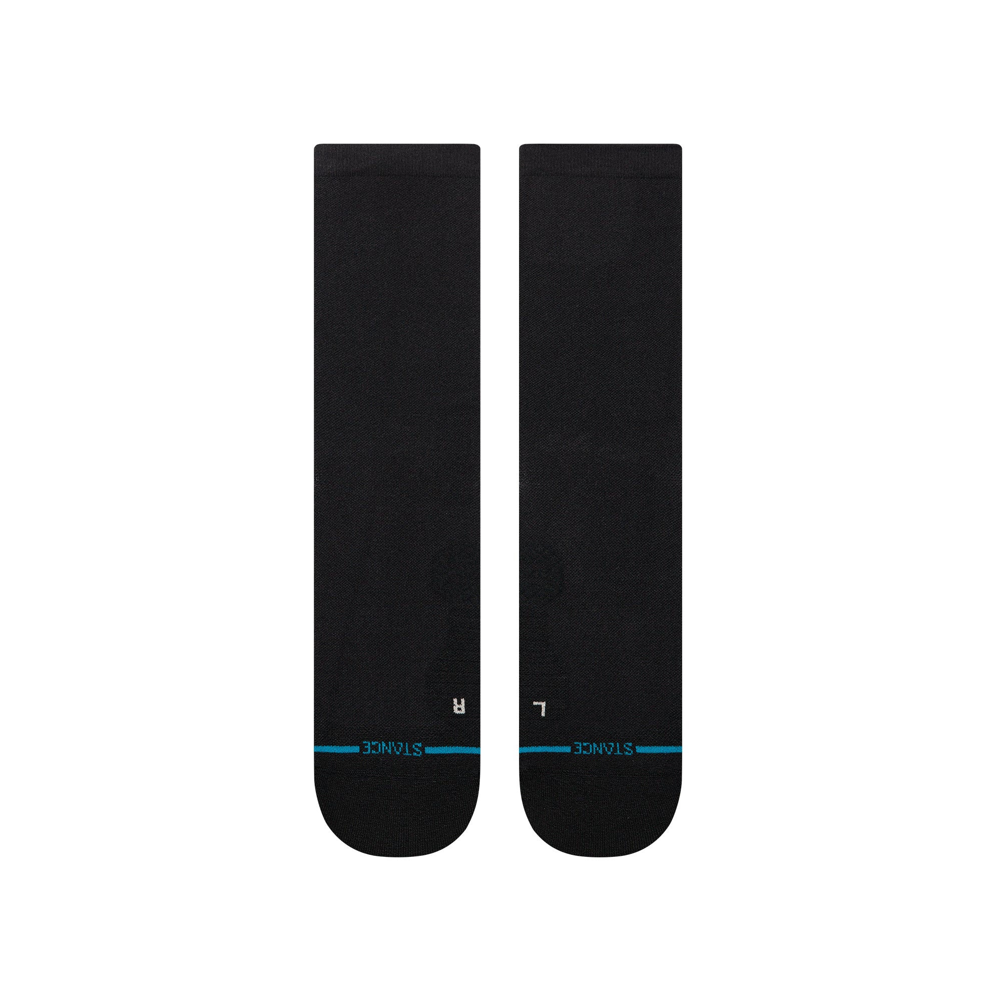 Solid Light Crew Socks