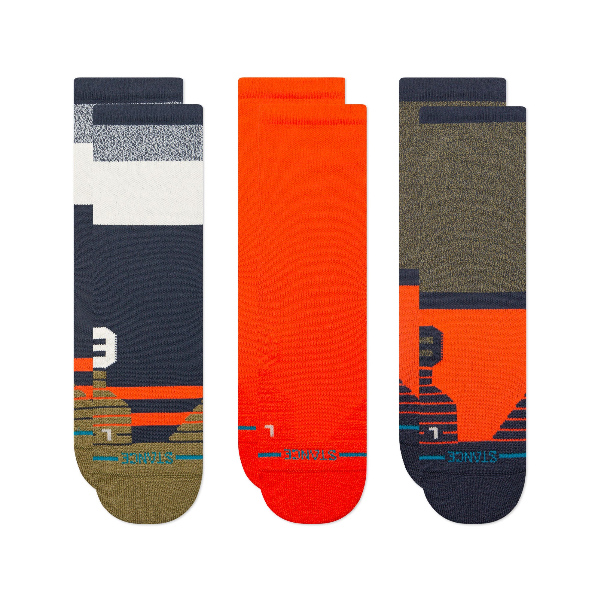 Ultralight Performance Crew Socks 3 Pack
