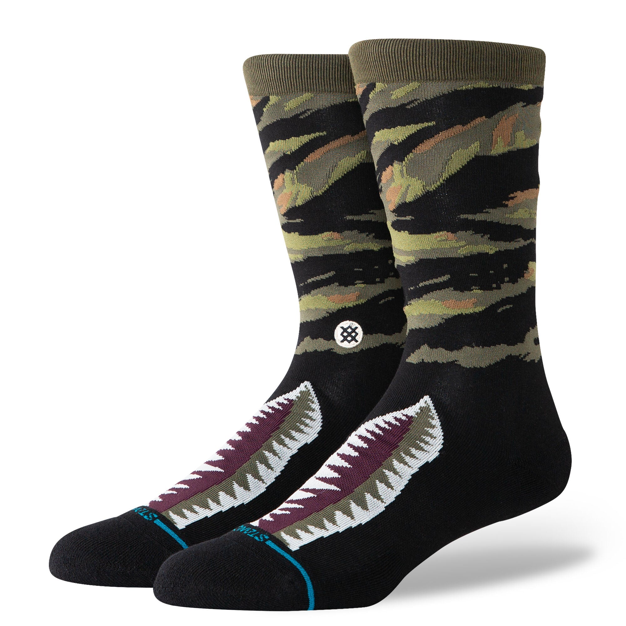 STANCE OG SOCKS.NEW WHITE LOGO ARCH SUPPORT CUSHIONED CALF STANCE OG SOCKS.NEW WHITE LOGO ARCH SUPPORT CUSHIONED CALF