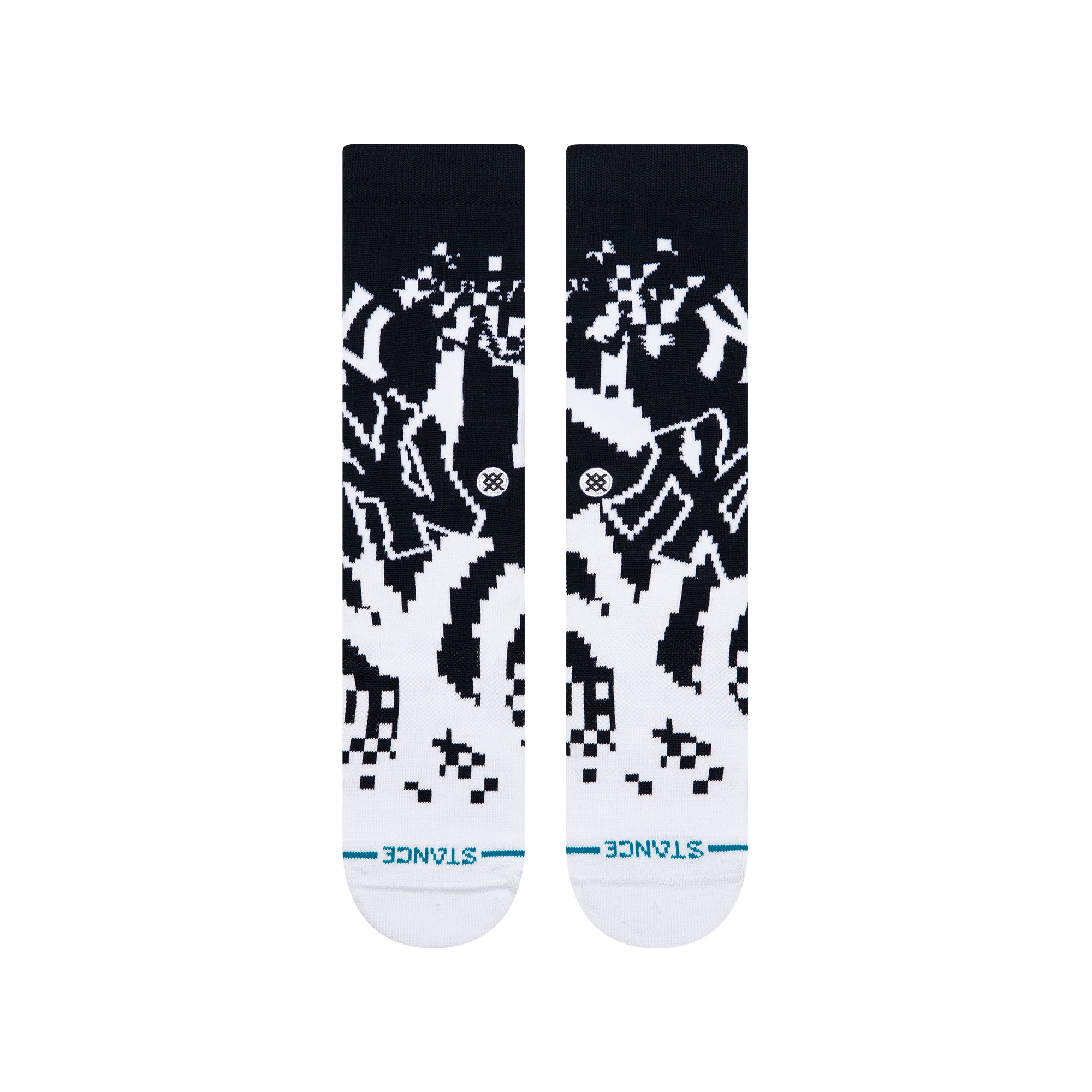 Pixel Nyy Socks