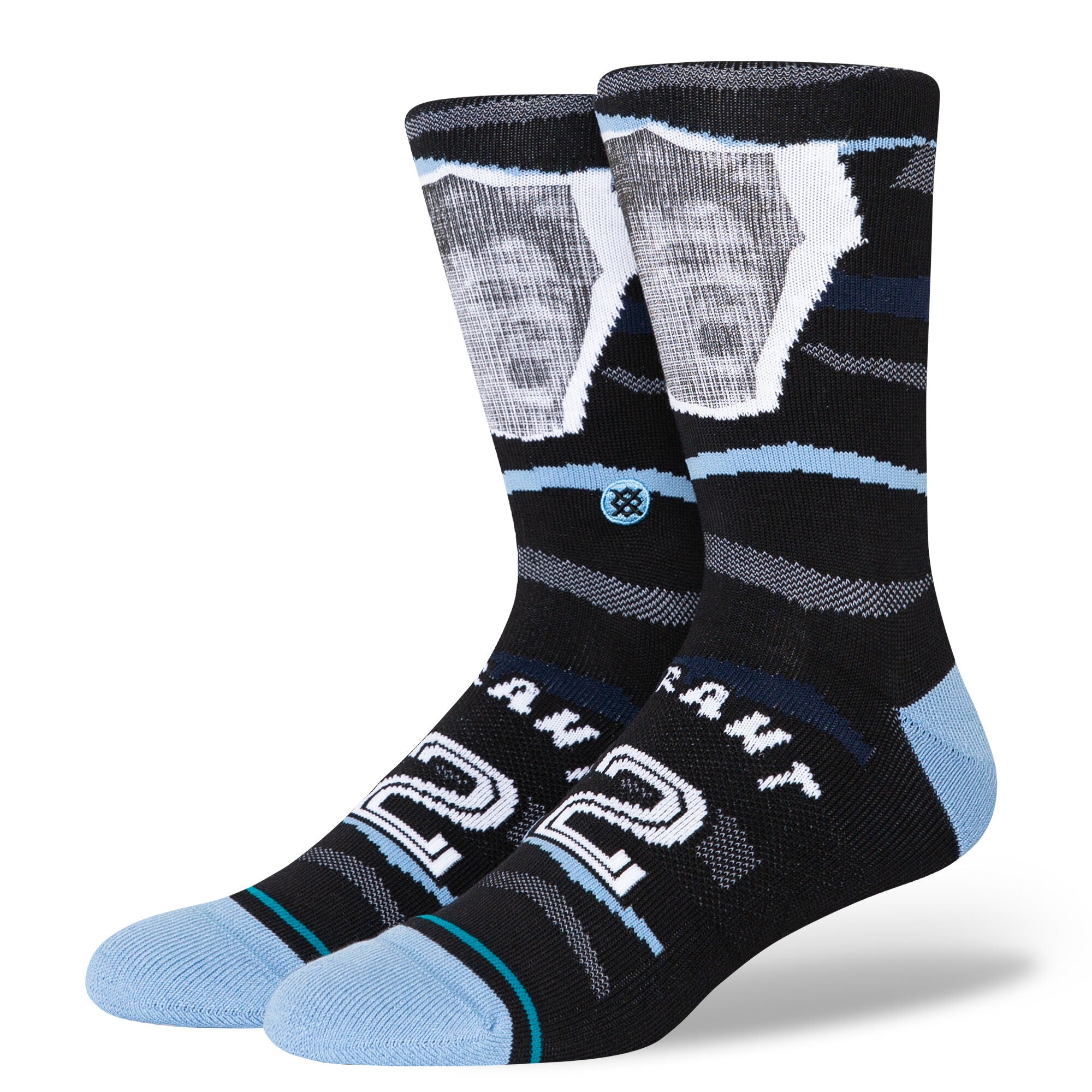 NBA FAXED CREW SOCKS