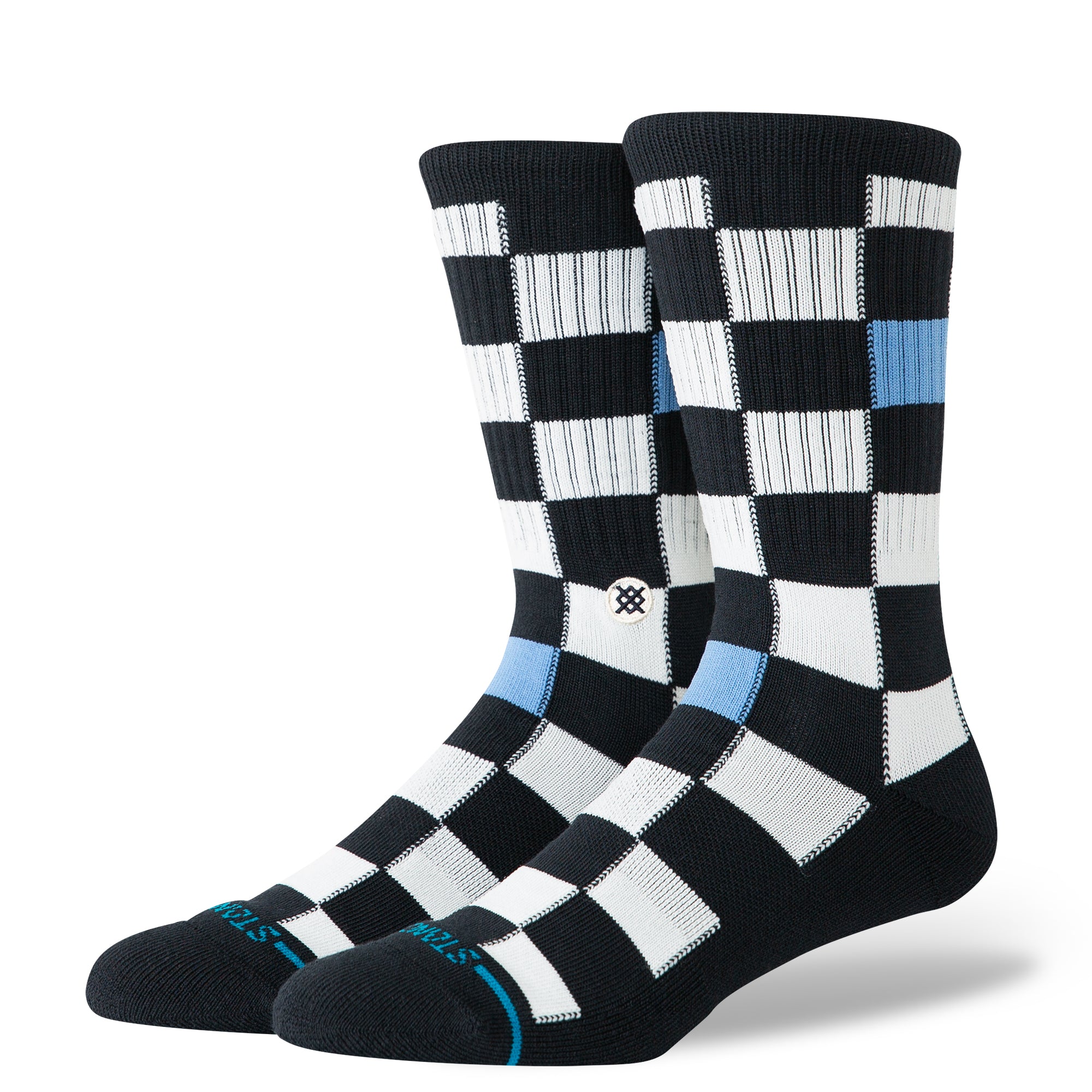 Chef Check Crew Socks