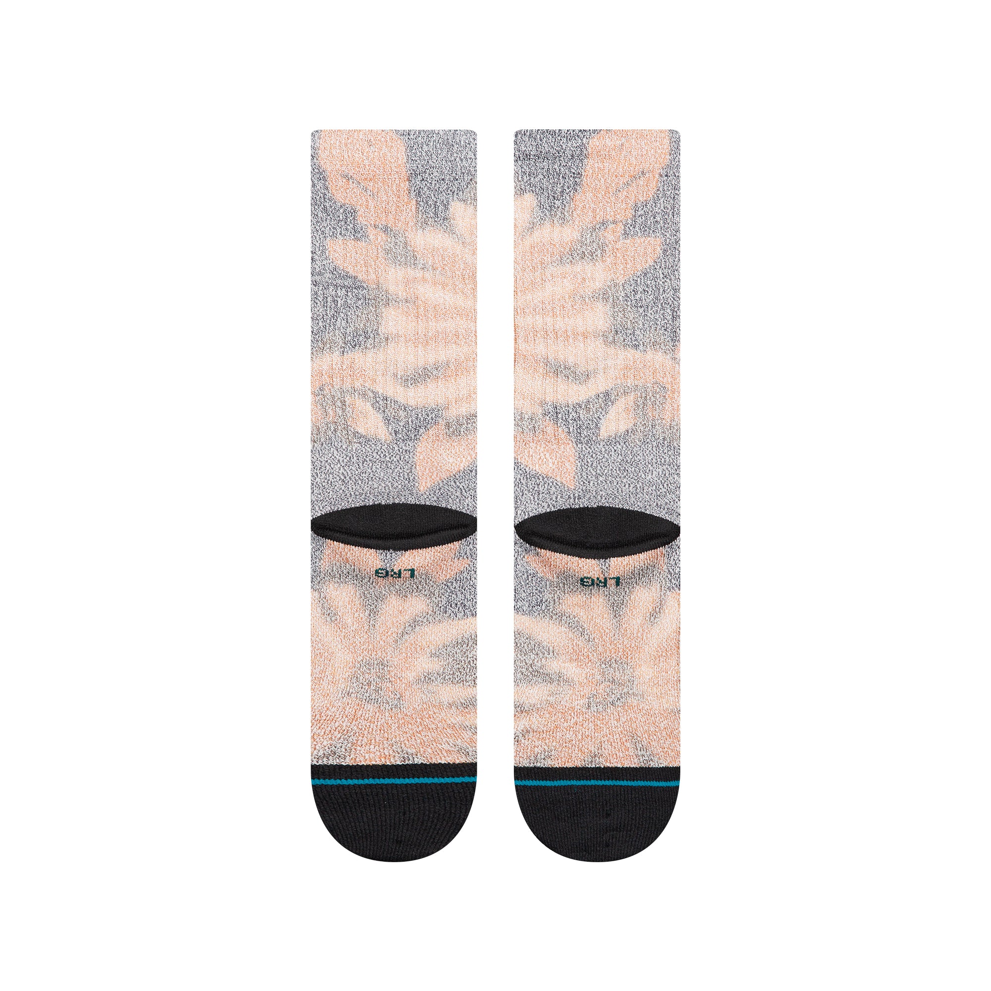 Flora Scan Crew Socks