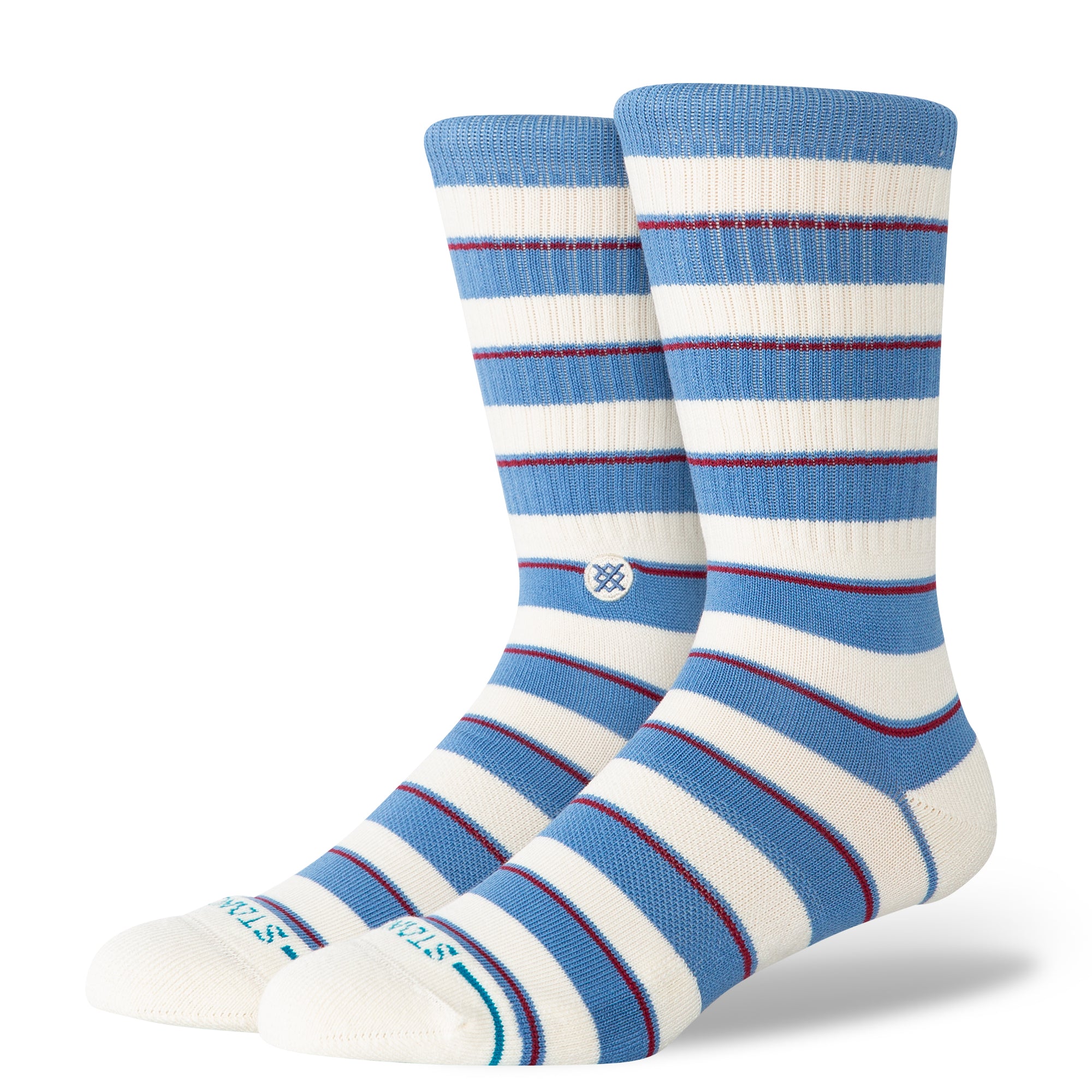 Striped It Crew Socks