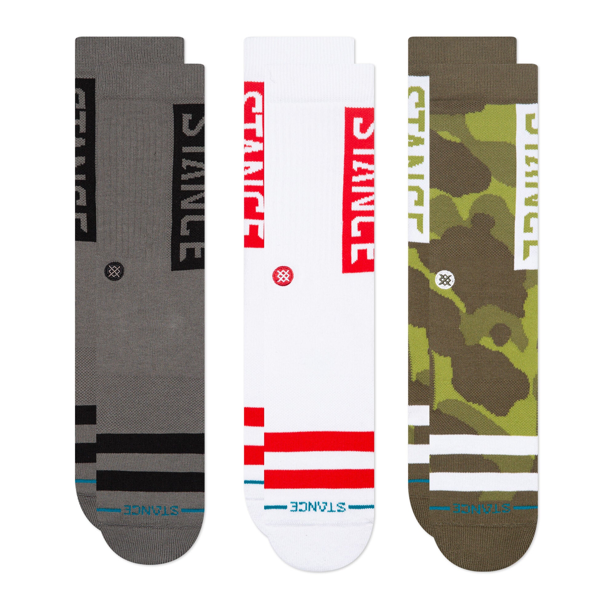 Stance Cotton Crew Socks 3 Pack