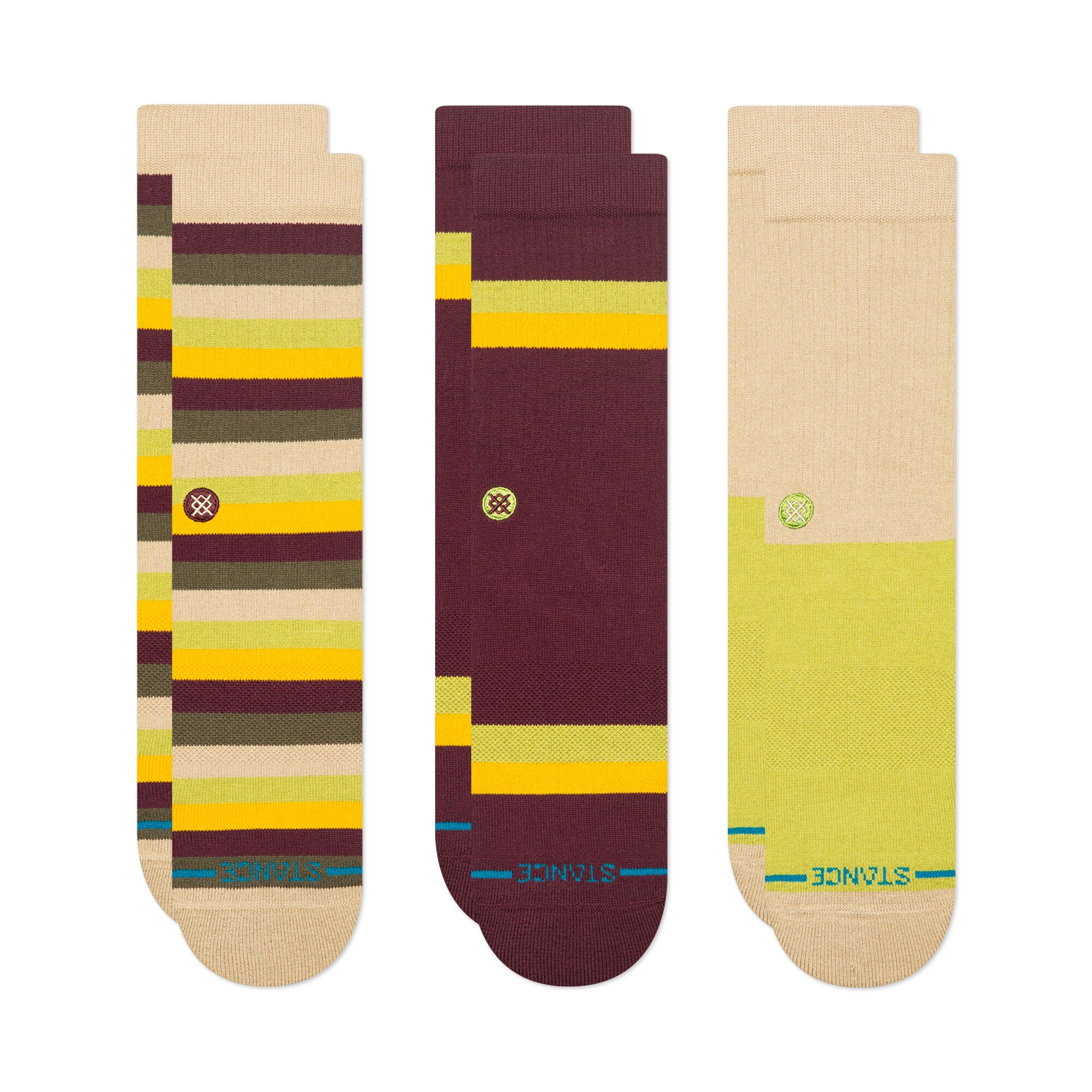 Stance Cotton Crew Socks 3 Pack