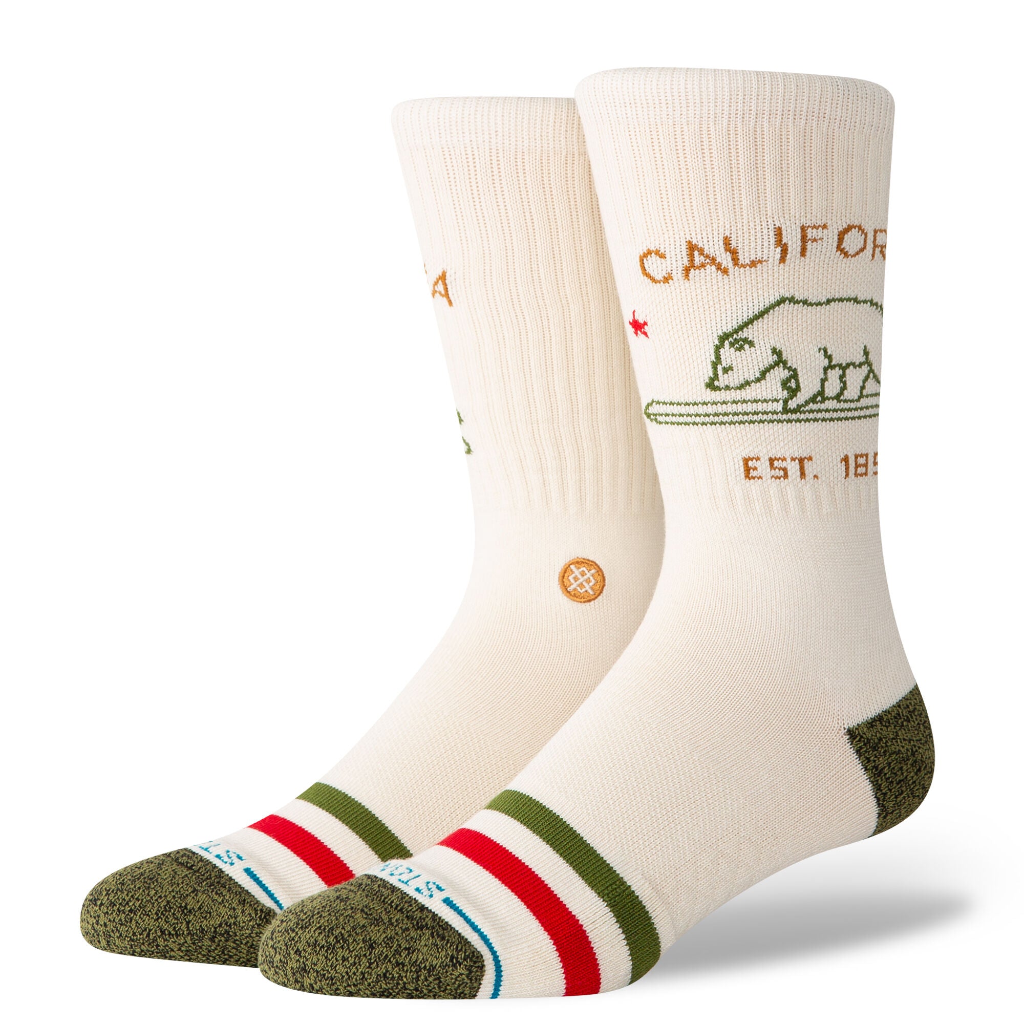 Cotton Crew Medium Cushion Socks