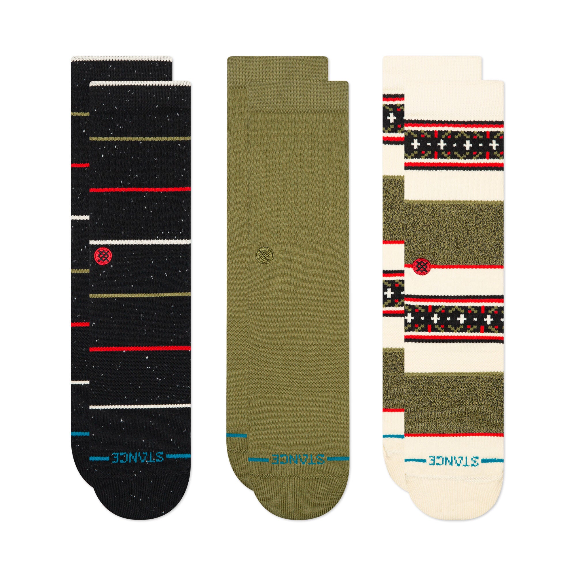 Stance Cotton Crew Socks 3 Pack