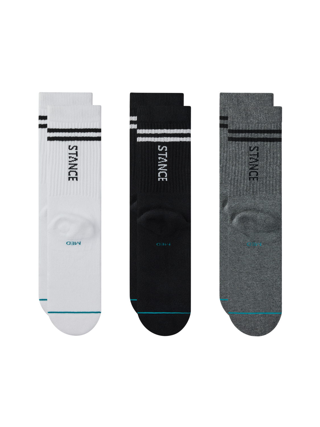 CORE 3 PACK CREW SOCK