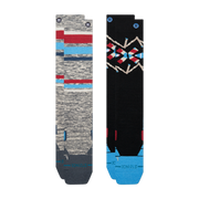 STRIPE UP MID POLY SNOW 2 PACK