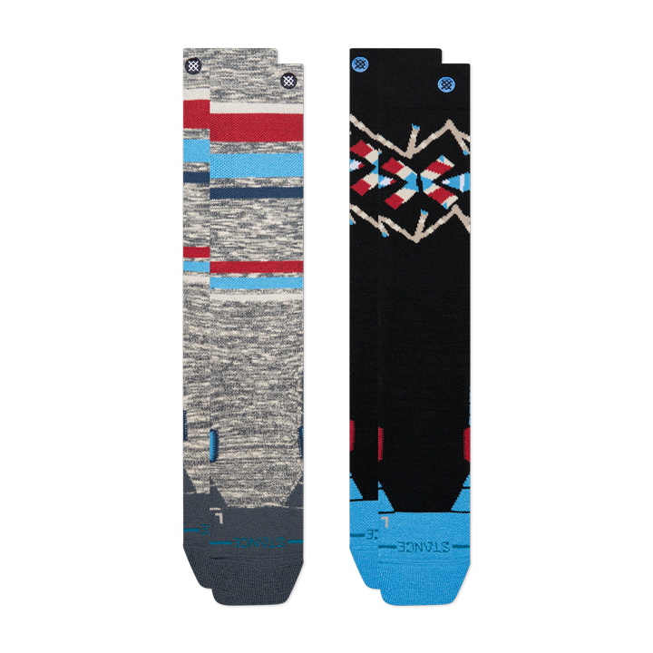 STRIPE UP MID POLY SNOW 2 PACK