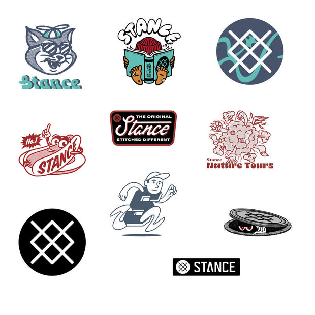 Stance Sticker Pack – Stance US