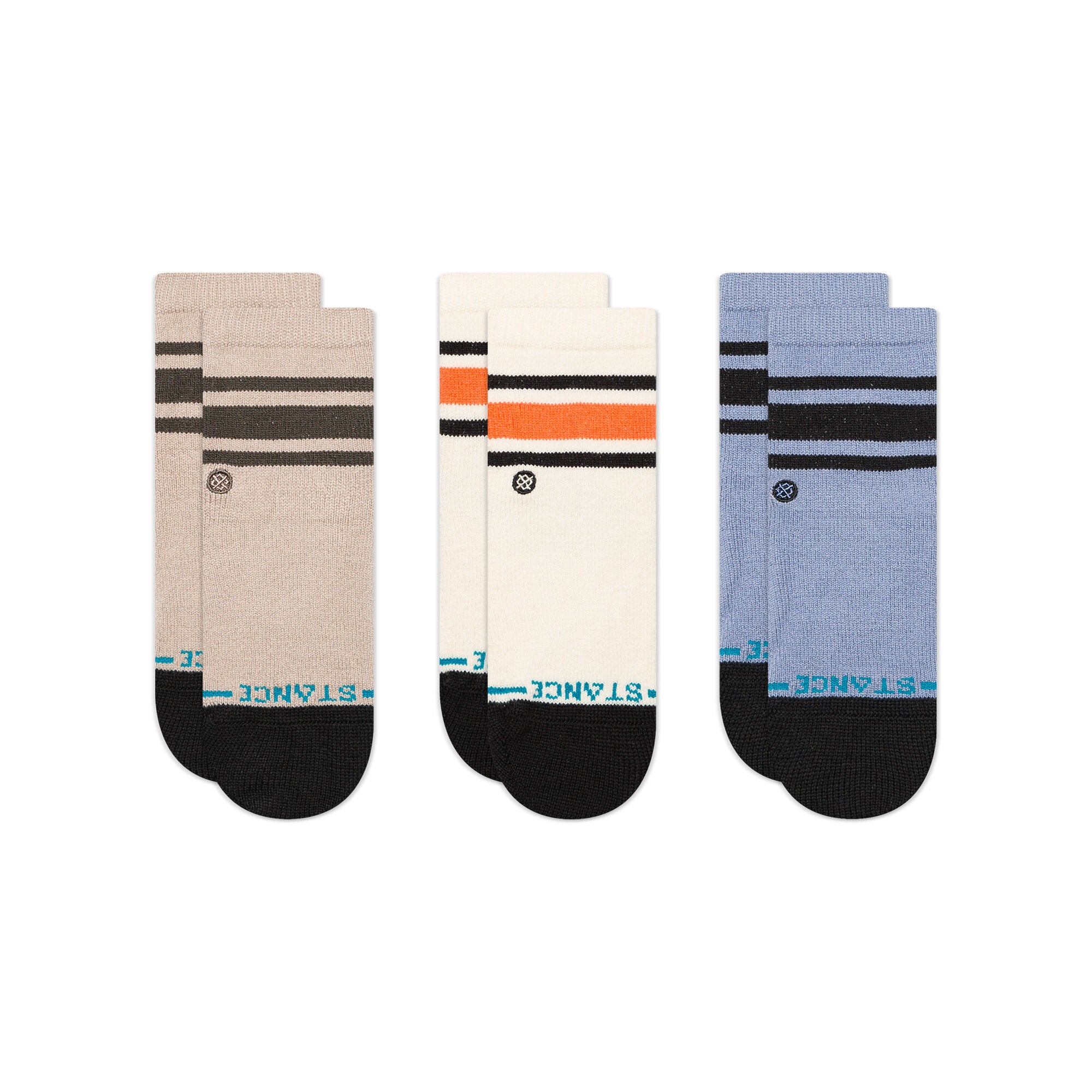 Stance Baby & Toddler Crew Socks 3 Pack