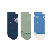 Gecko 3 Pack 1-2 Years Socks