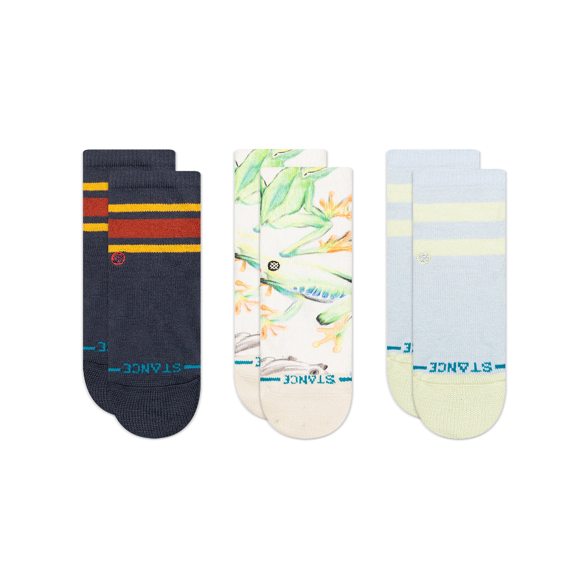 Stance Baby & Toddler Crew Socks 3 Pack