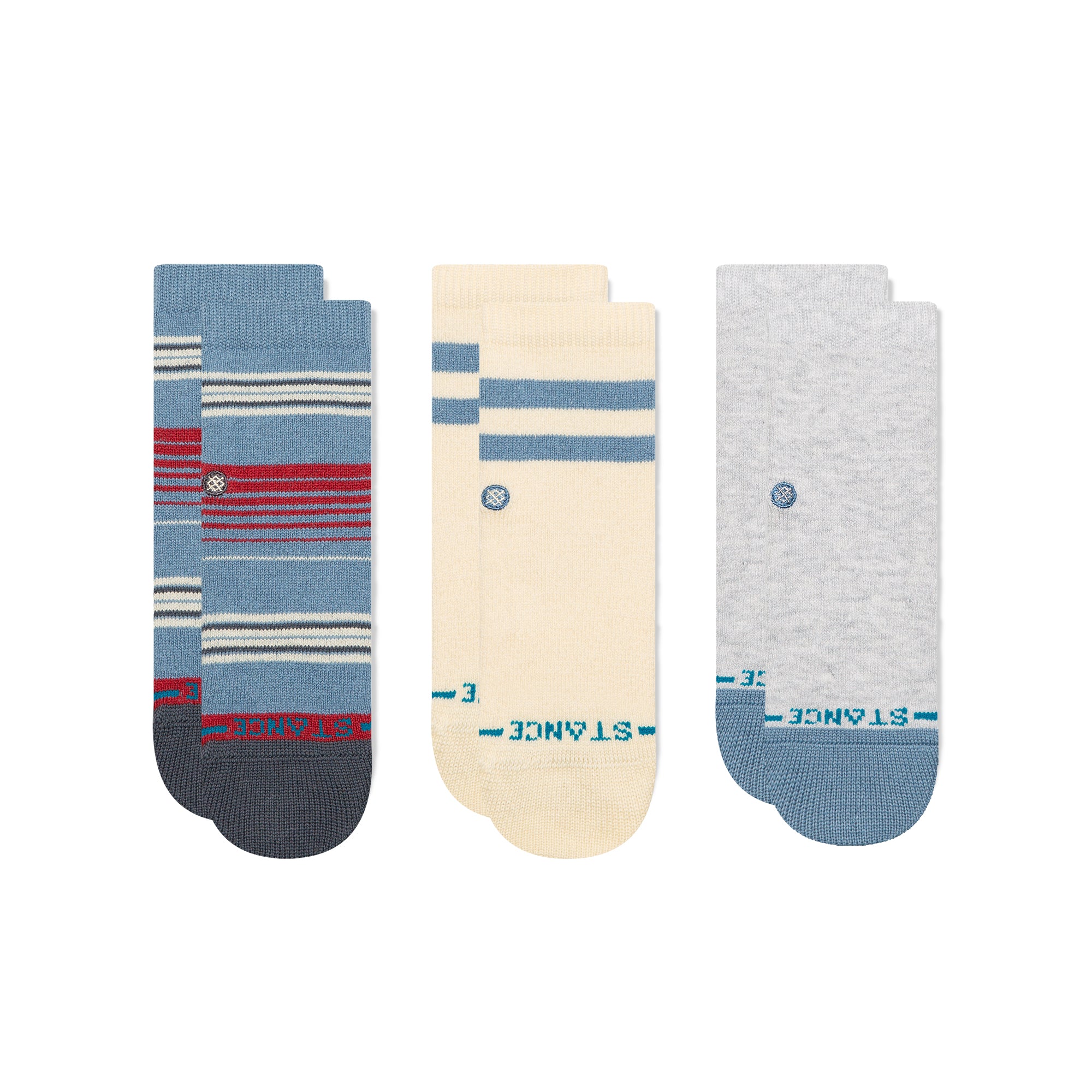 EASTON 3 PACK 1-2 YEARS