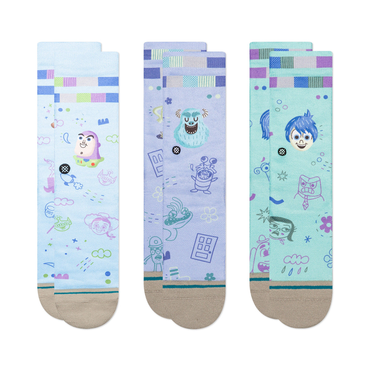 PIXAR BY RYAN 3 PACK