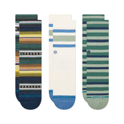 Kids Mix Stripe 3 Pack Socks