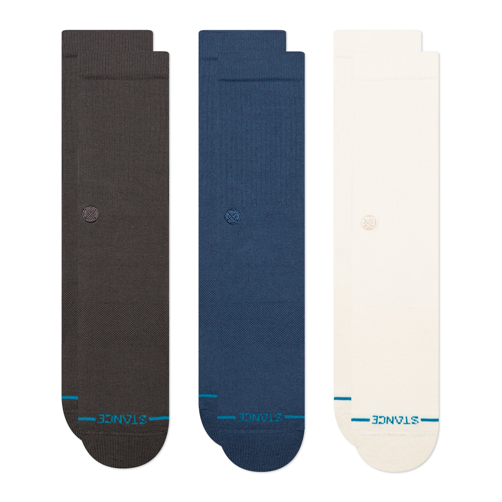 Icon 3 Pack Socks