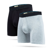 REGULATION BUTTER BLEND BOXER BRIEF 2 PACK
