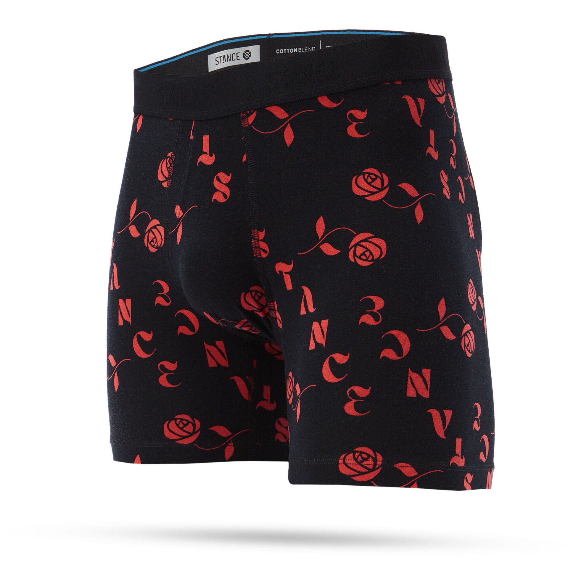 Stance Cotton Boxer Brief - BLACK - XL