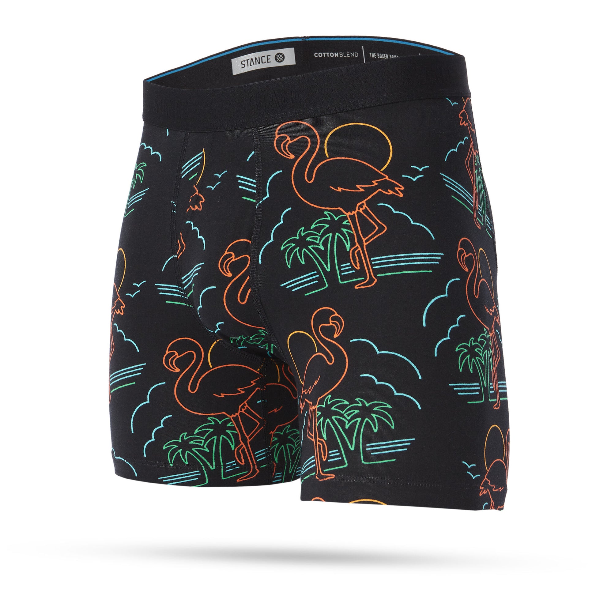 Stance Cotton Boxer Brief - noble_black - L