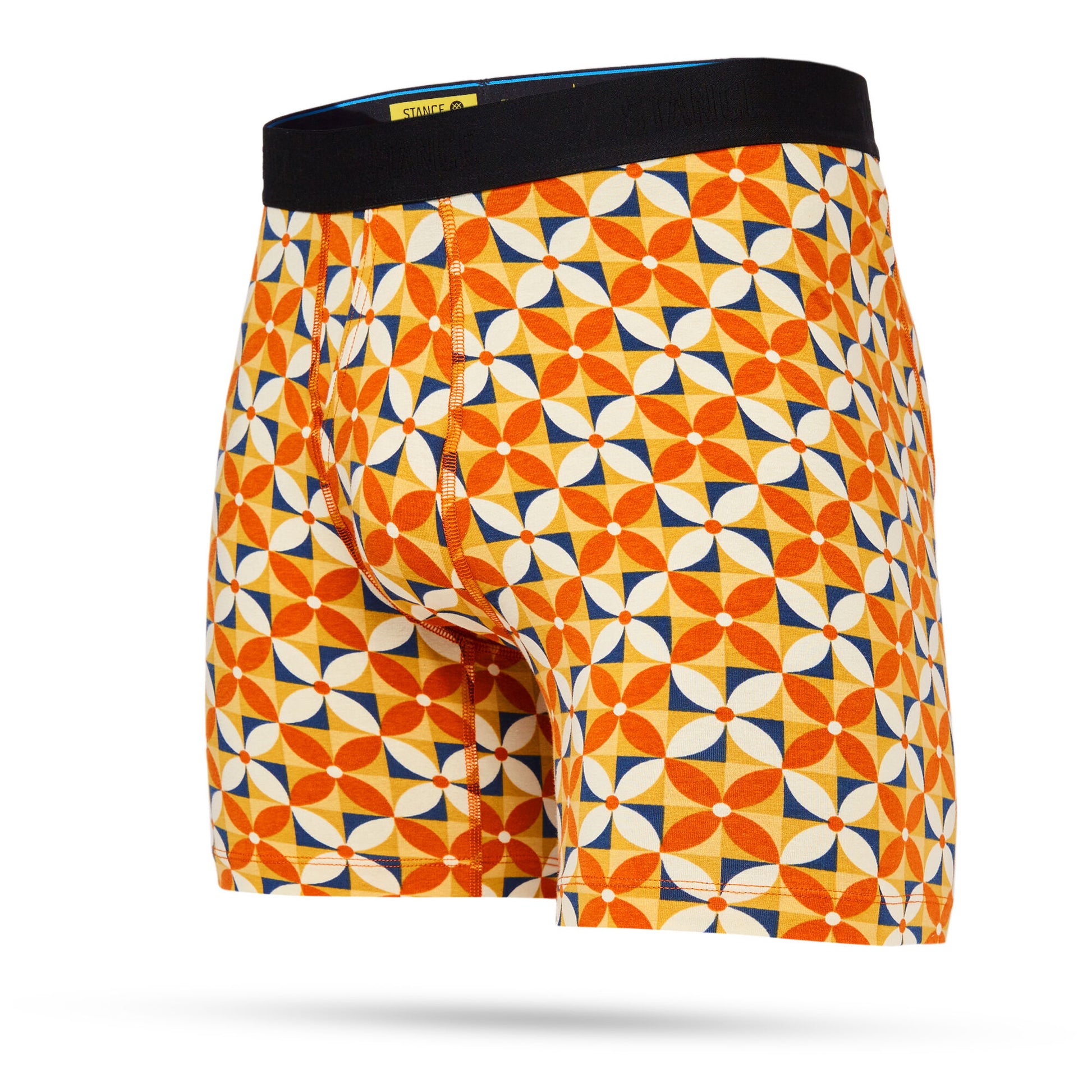 Stance Cotton Boxer Brief - Casa_Playa_Orange - M