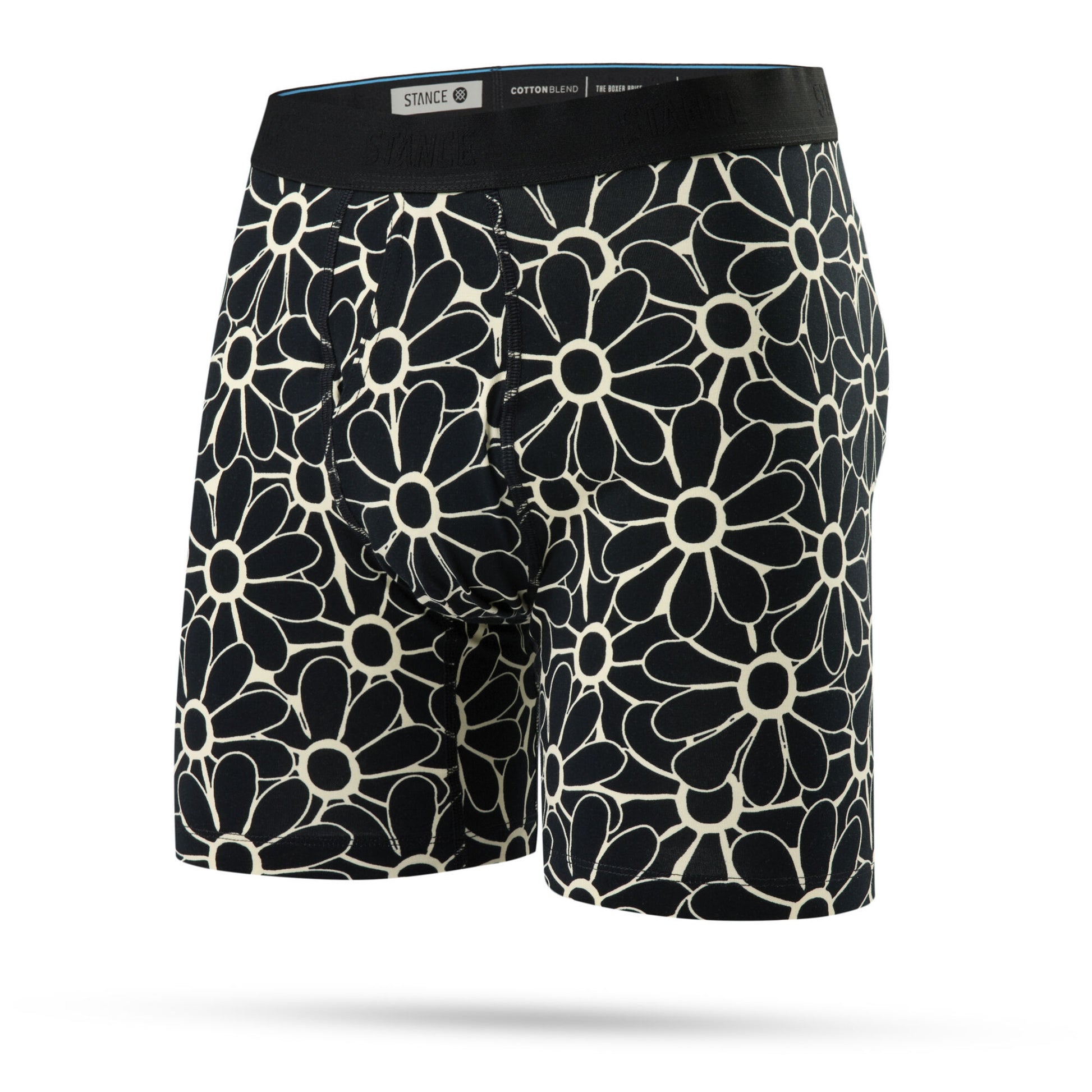 Stance Cotton Boxer Brief - The_Vacationeer_Black - M