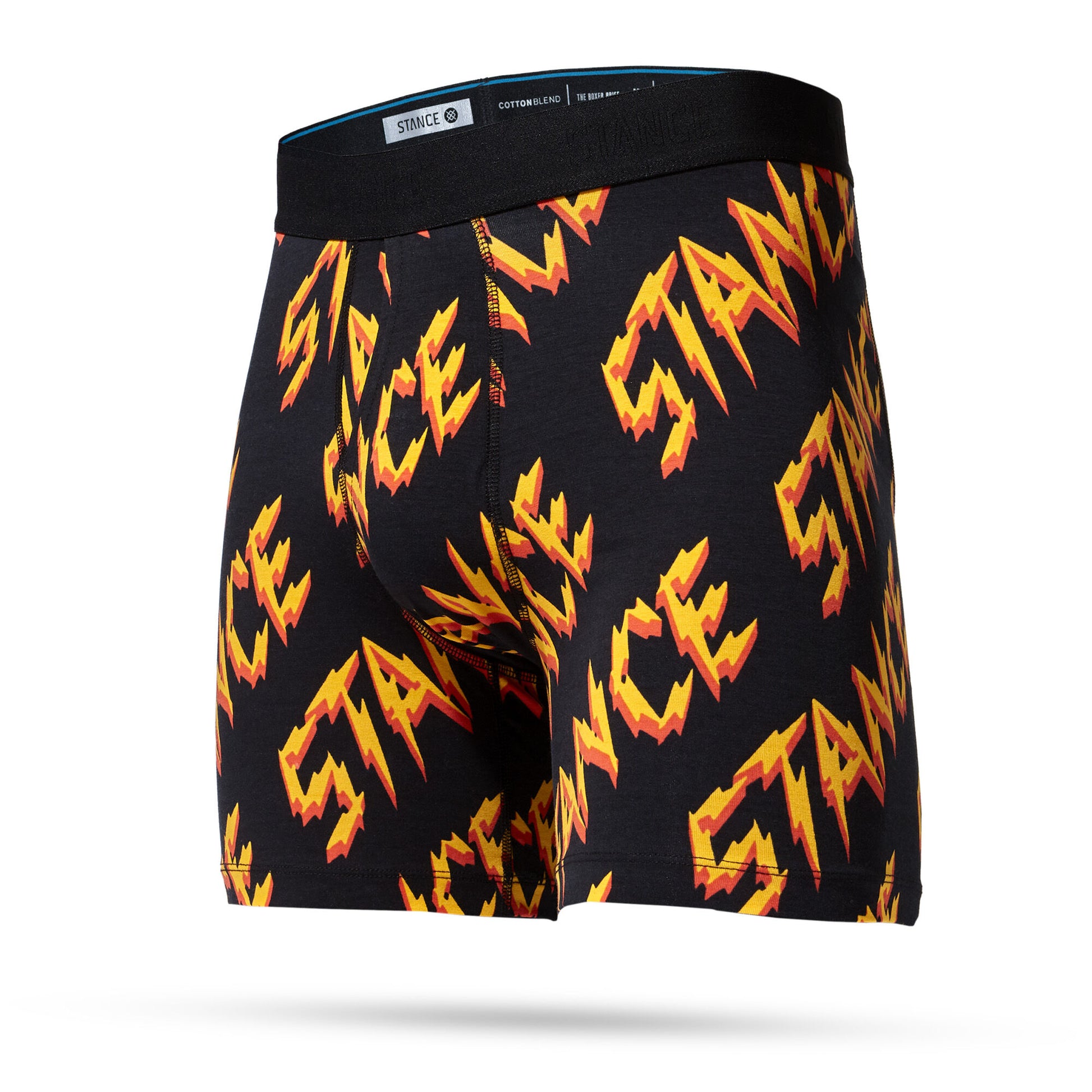Stance Cotton Boxer Brief - electrode_black - M