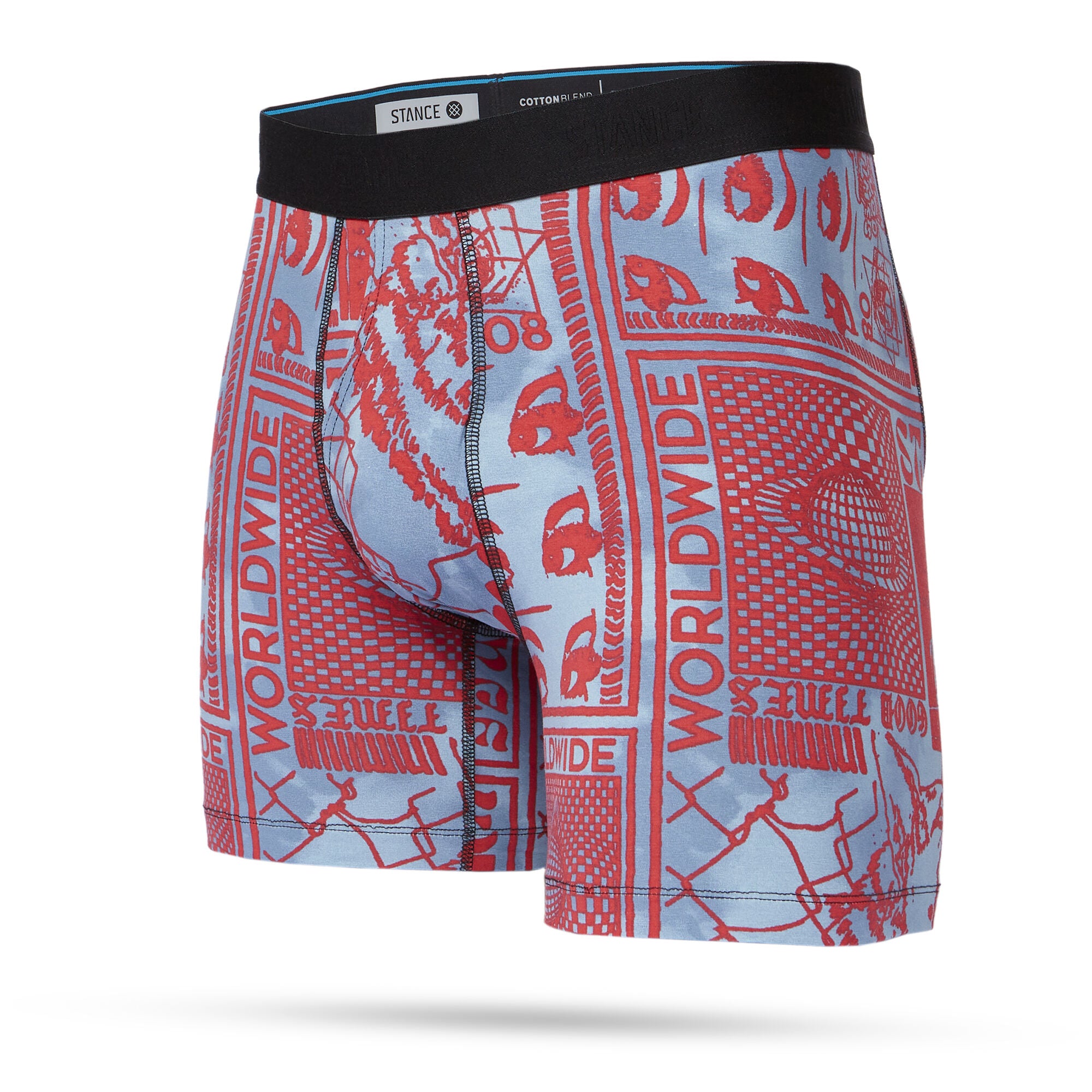 Stance Cotton Boxer Brief - goodtimes_blue - L