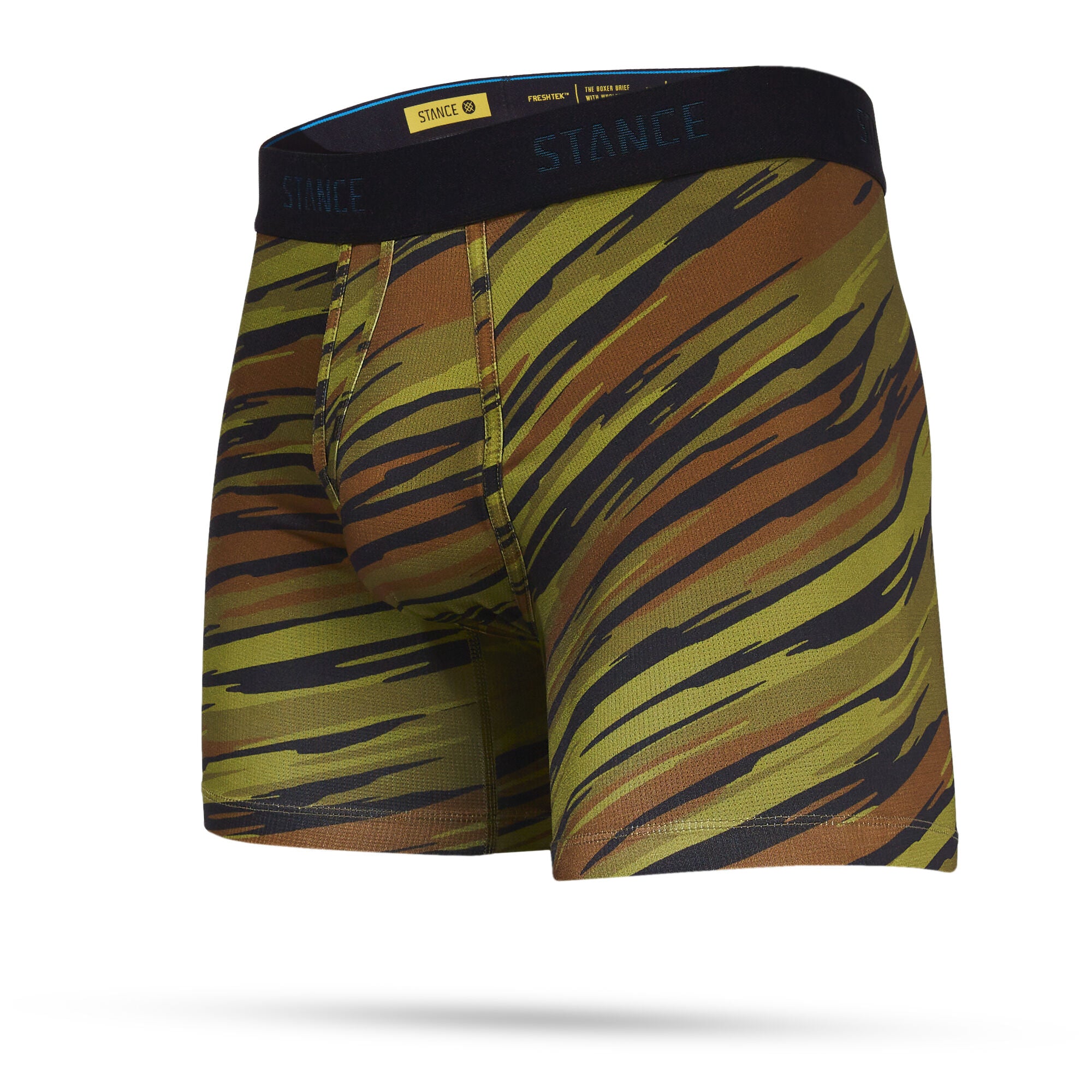 Stance Performance Boxer Brief with Wholester™ - slant_greencamo - XL