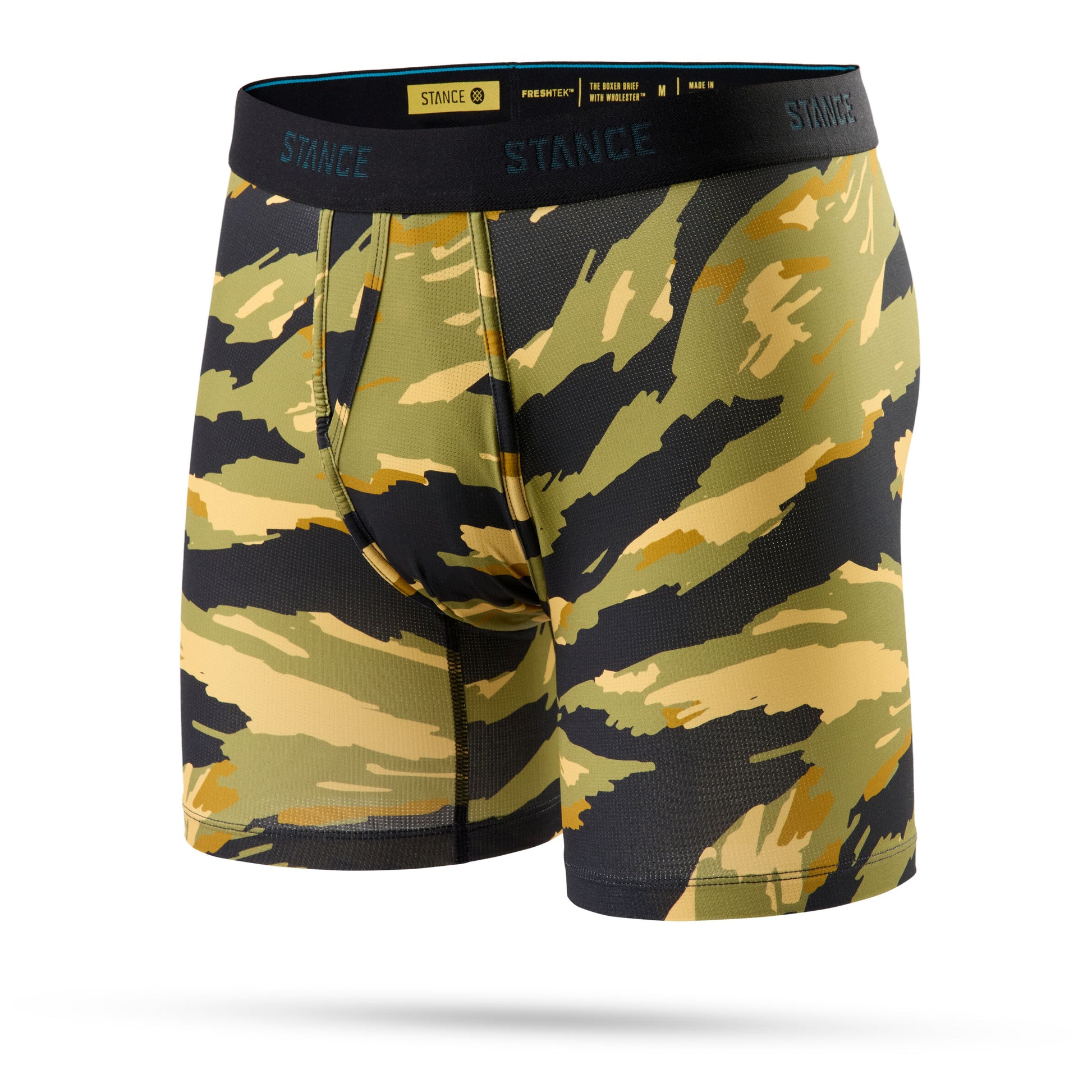 Stance Performance Boxer Brief with Wholester™ - Tiger_Camo_Green - M