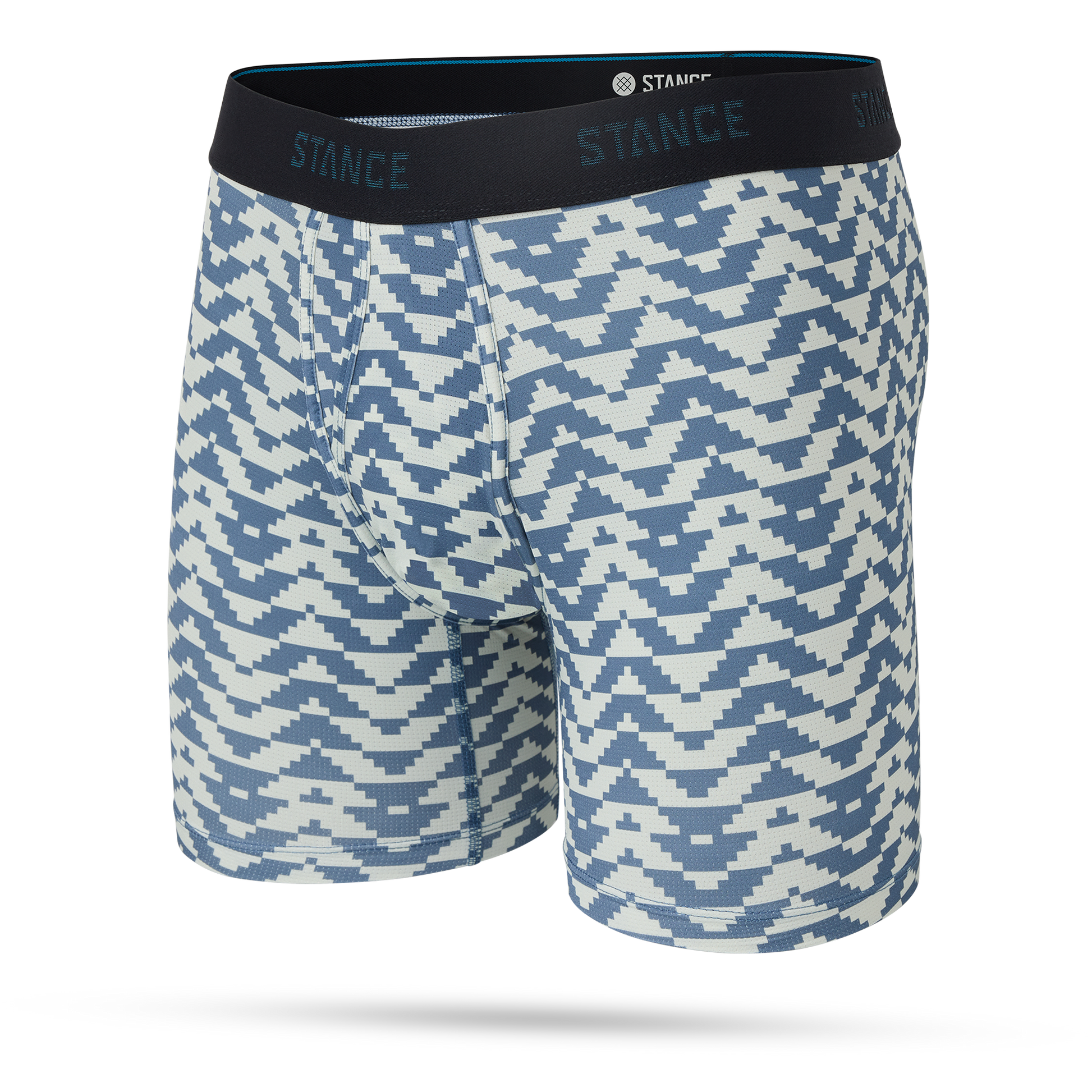 Stance Performance Boxer Brief with Wholester™ - Digizig_Seablue - S
