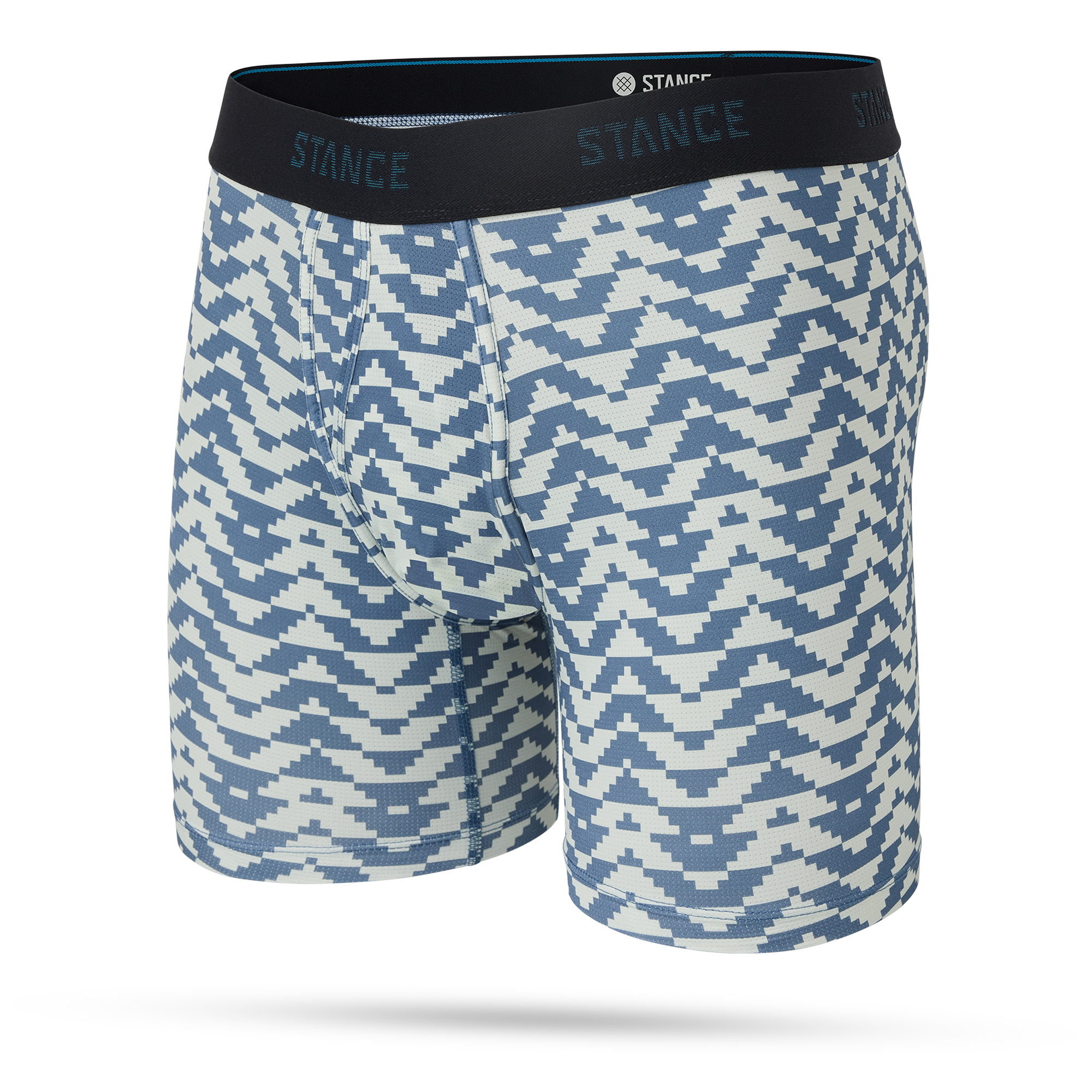 Stance Performance Boxer Brief with Wholester™ - Digizig_Seablue - S