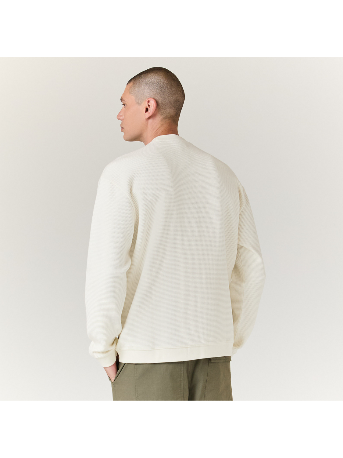 WAFFLE CREWNECK