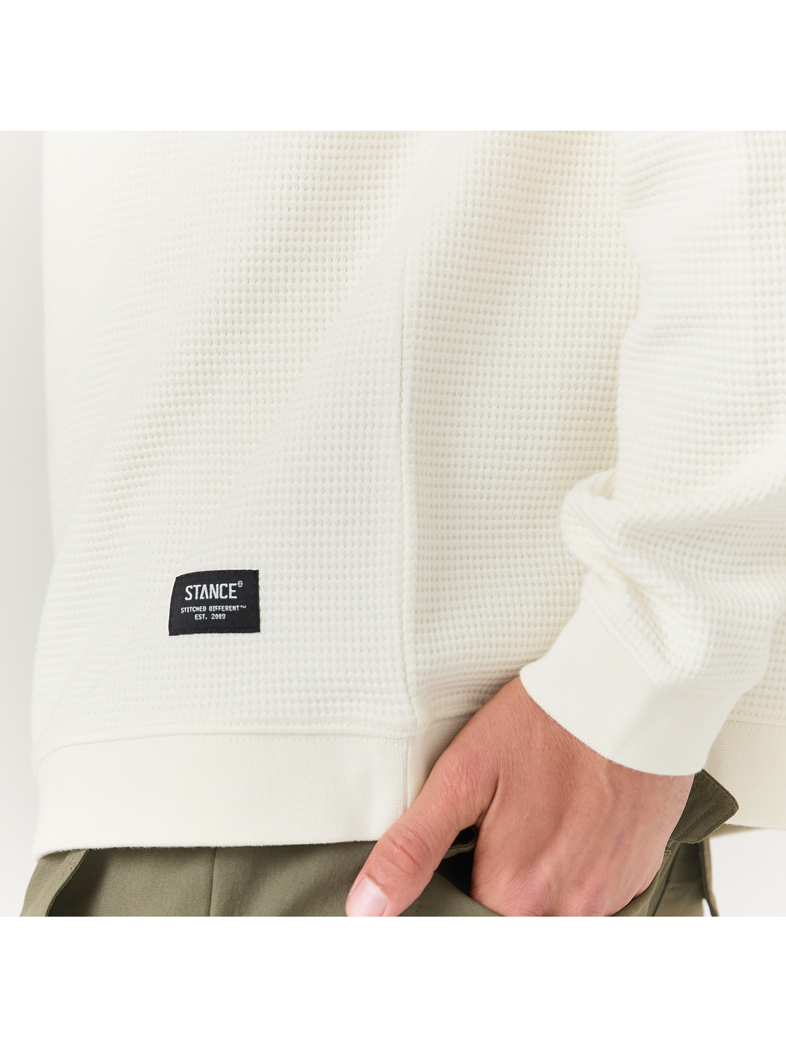 WAFFLE CREWNECK