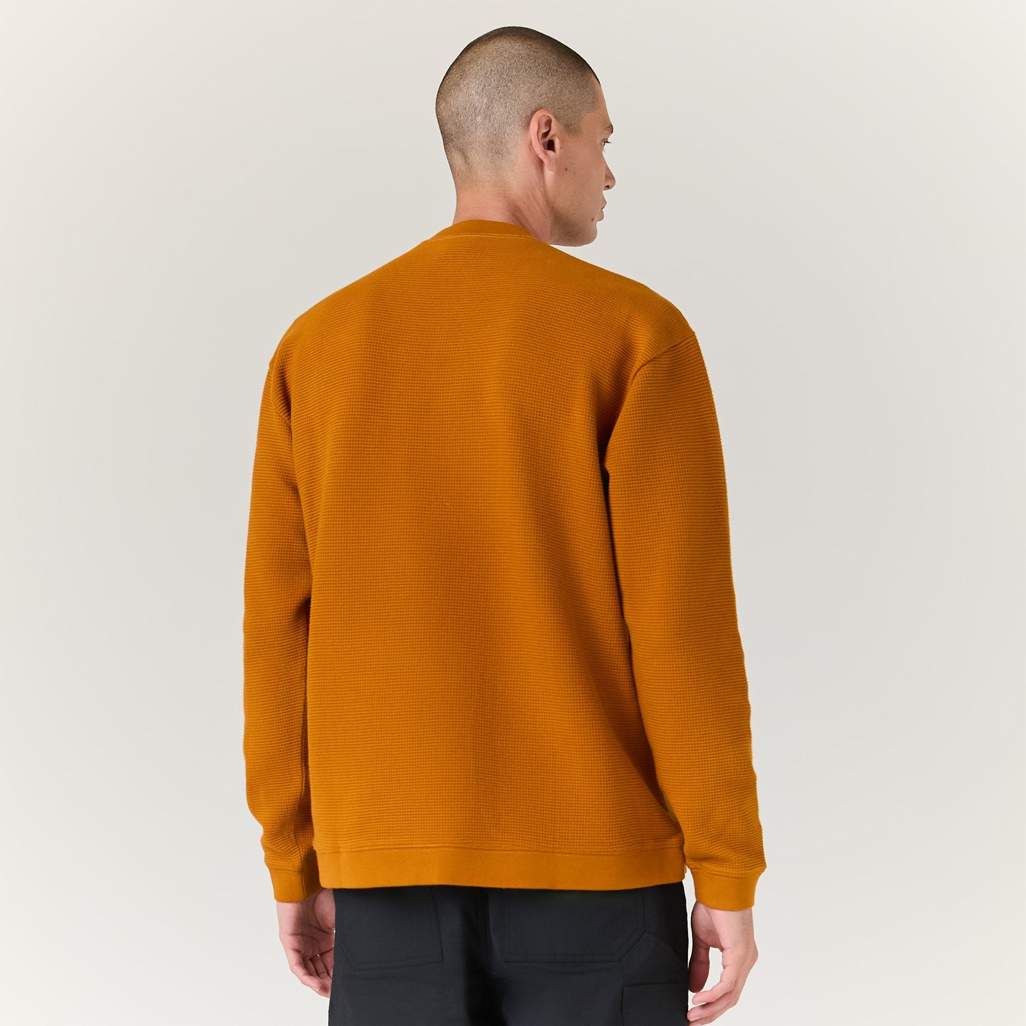 WAFFLE CREWNECK