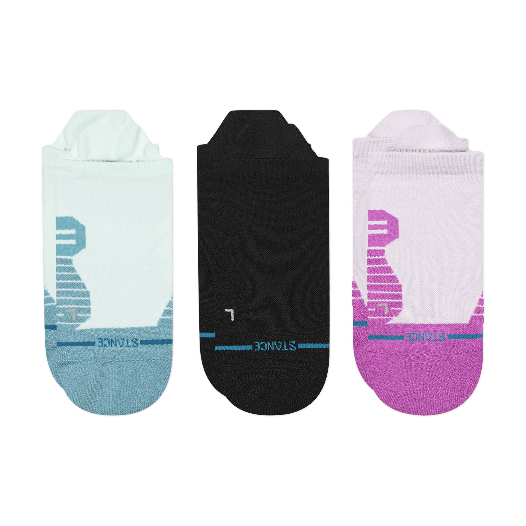 Light Performance Tab Socks 3 Pack
