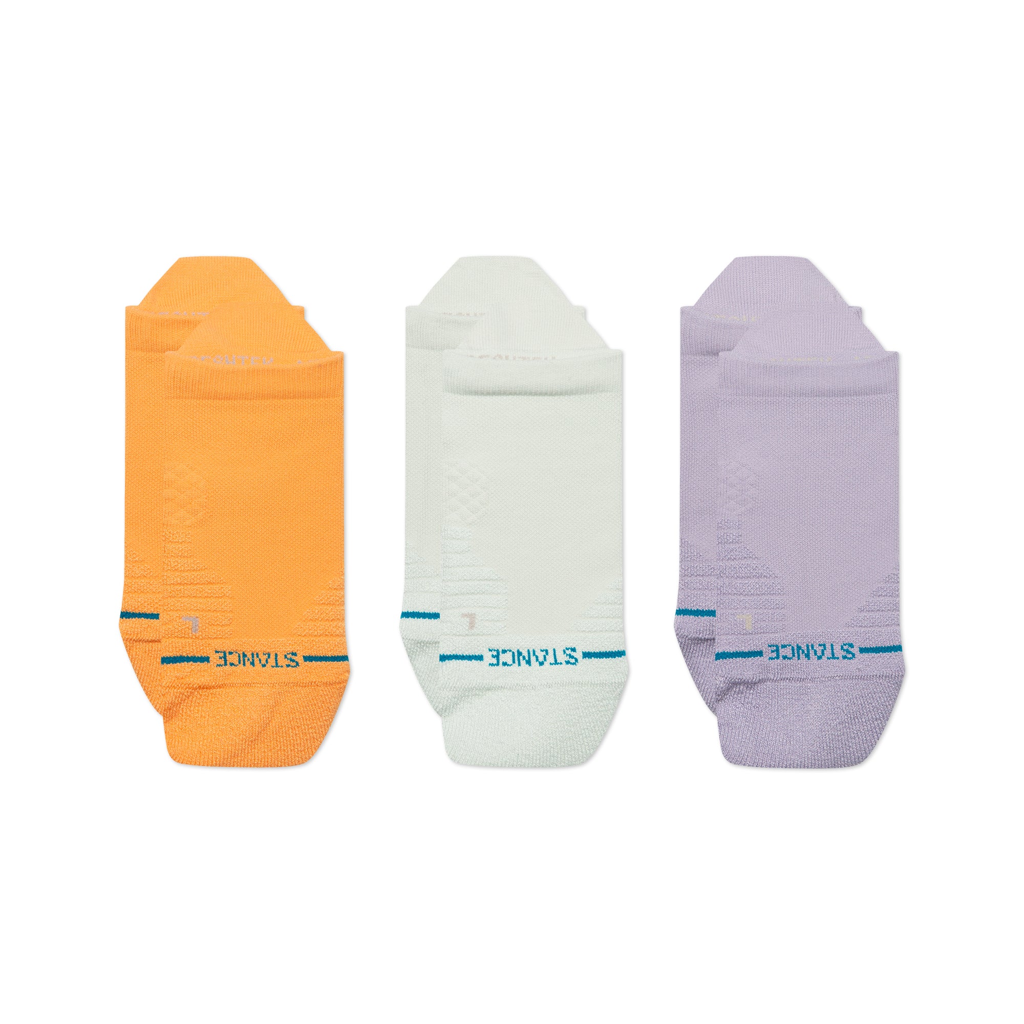 WOMENS SOLID MID TAB 3 PACK