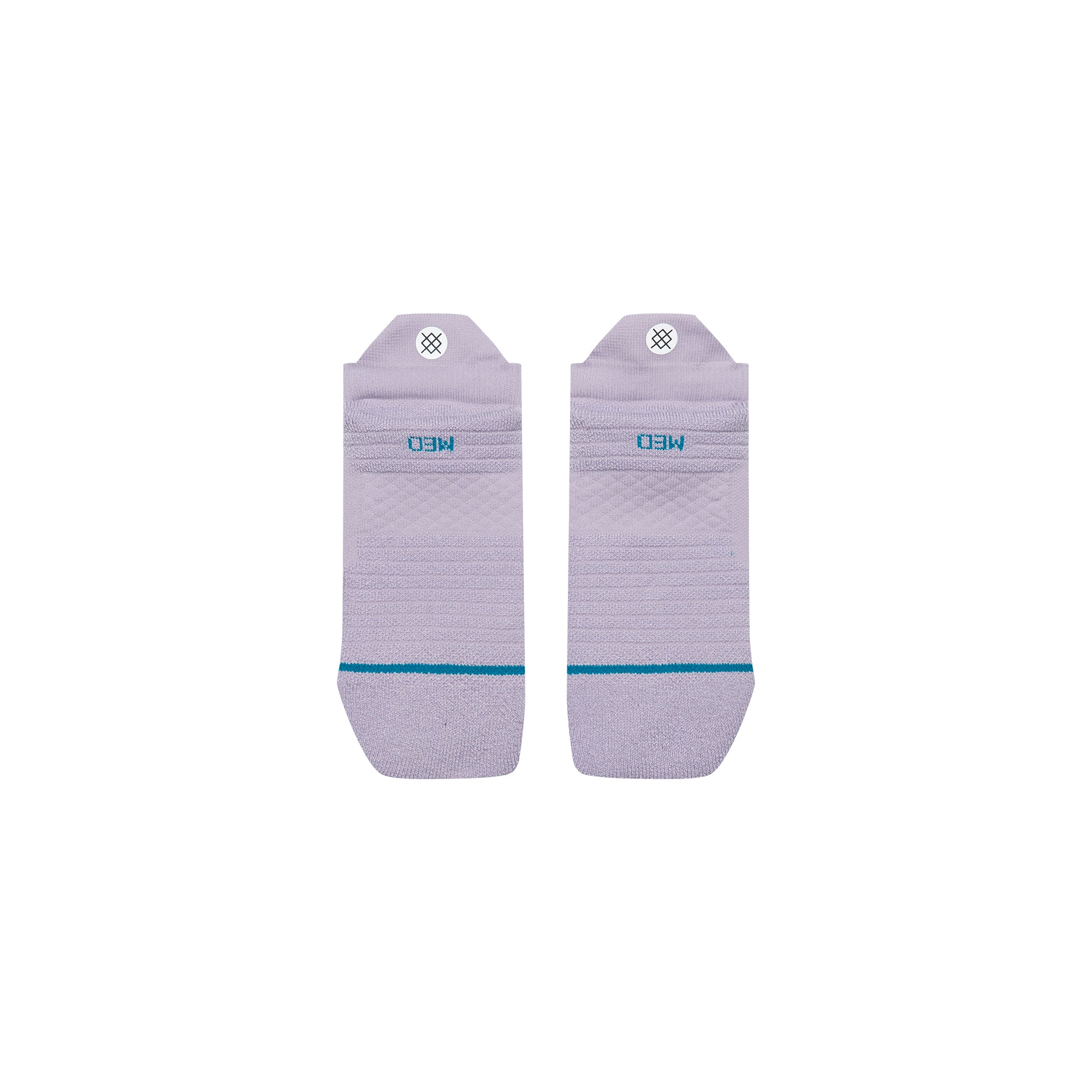 Womens Solid Mid Tab Socks