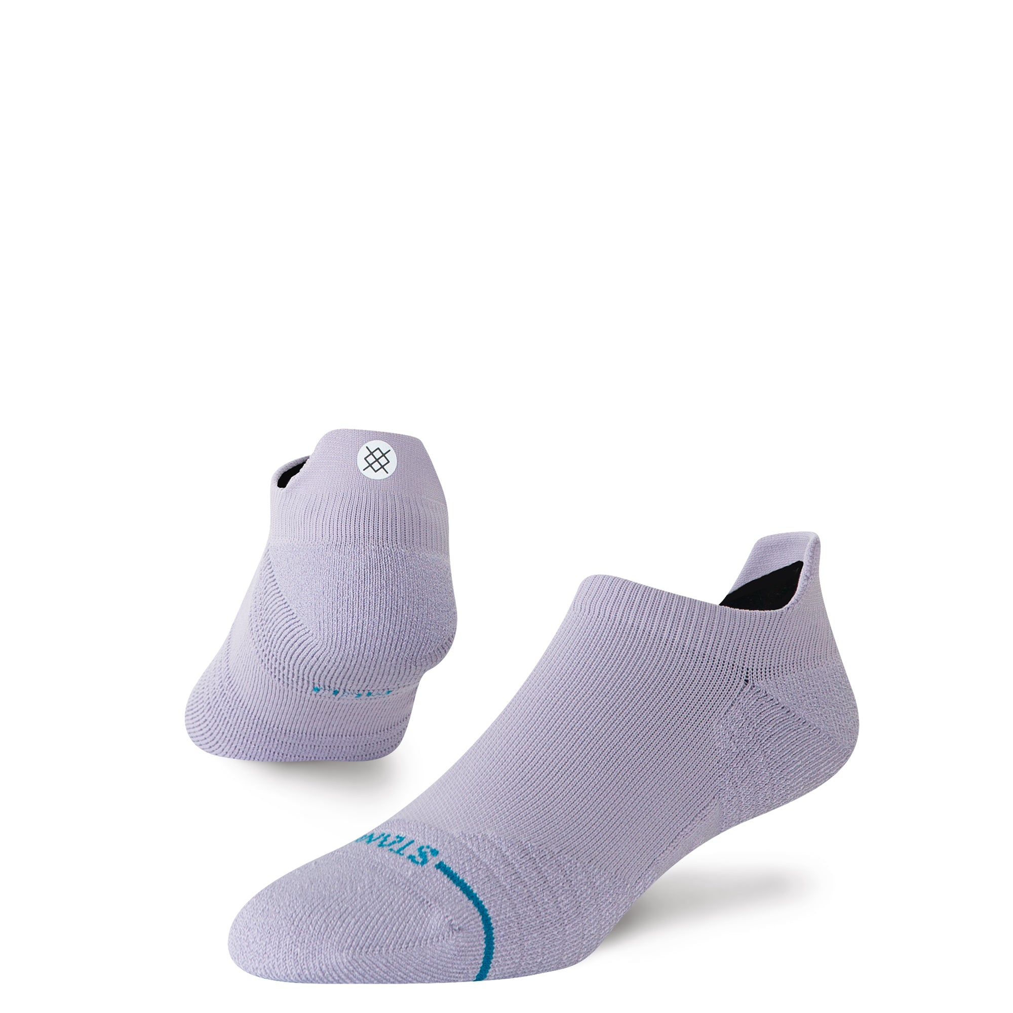 Womens Solid Mid Tab Socks